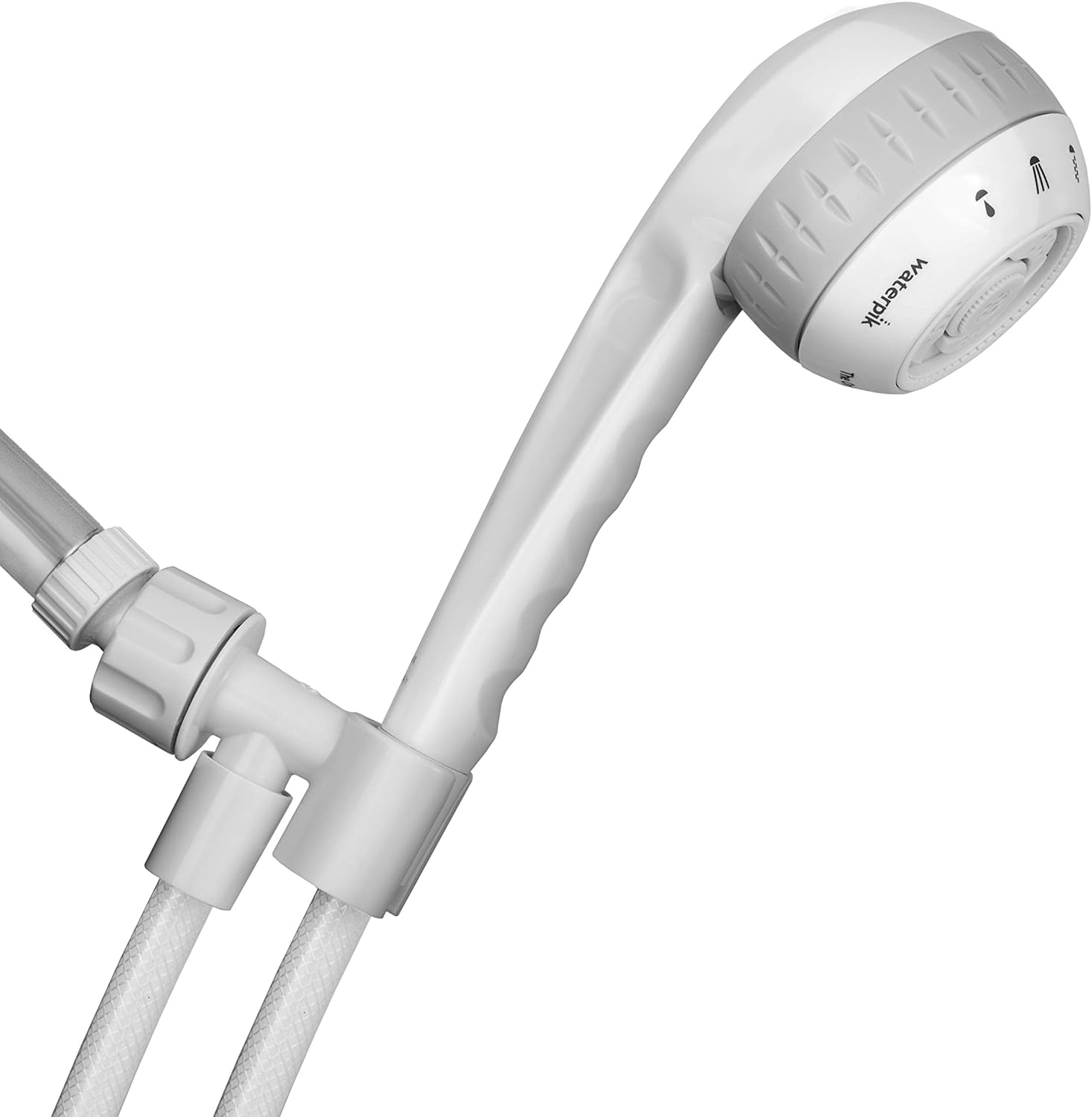 Waterpik Original Massage Shower Head with 5-Foot Hose and 6 Modes