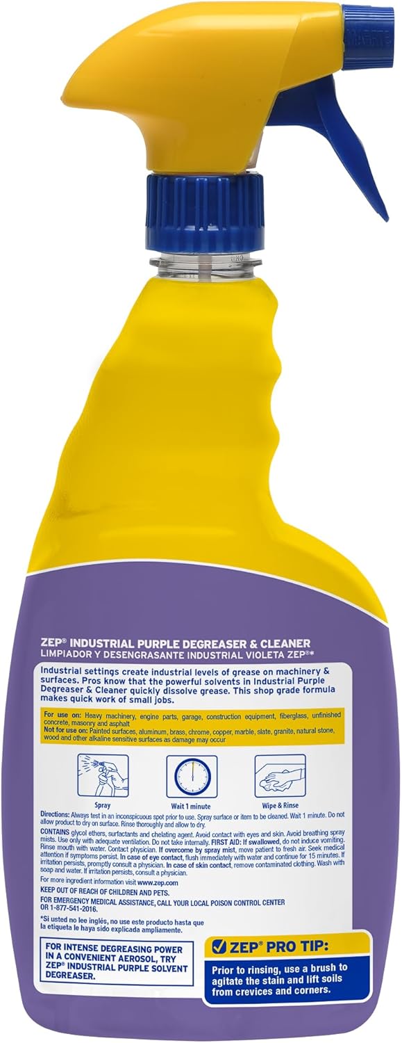 Zep Industrial Purple Cleaner 32 oz Case of 12