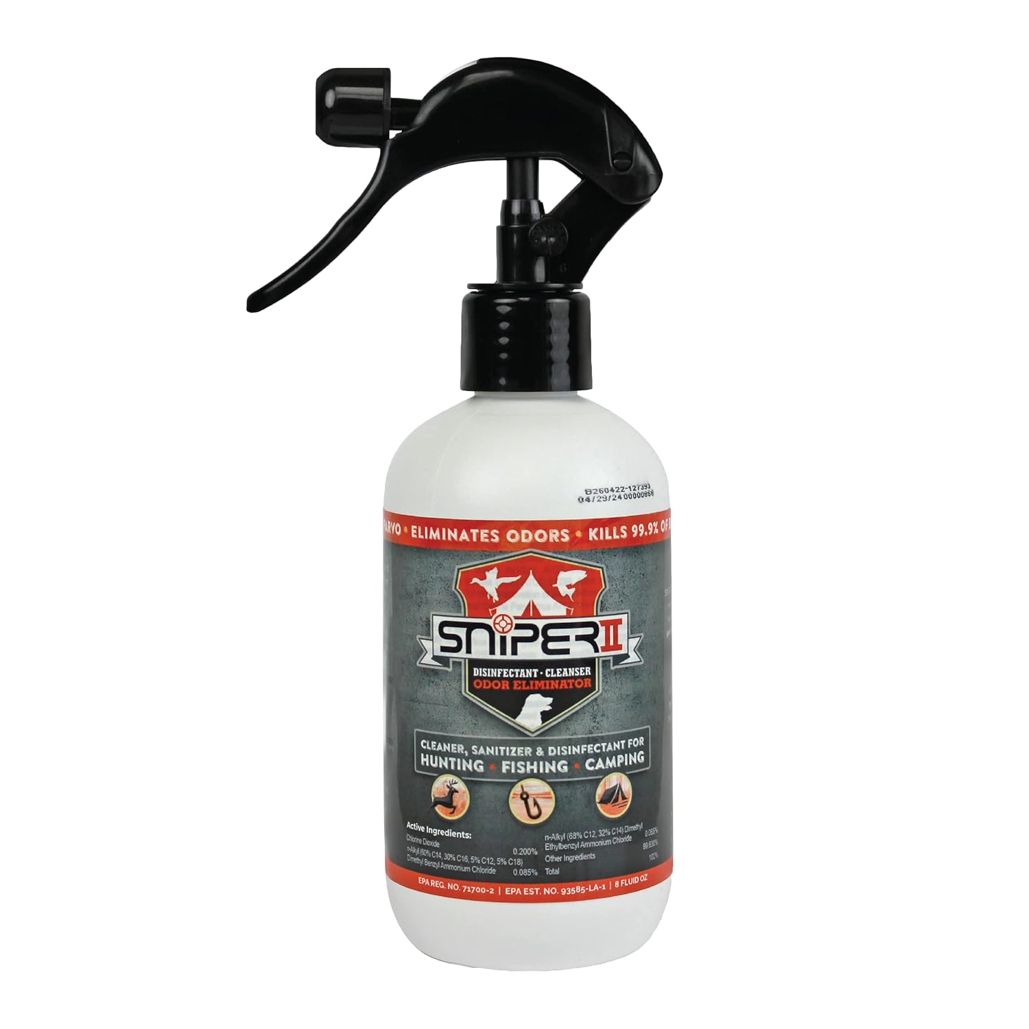 SNiPER II Disinfectant Cleaner 8 Oz Spray