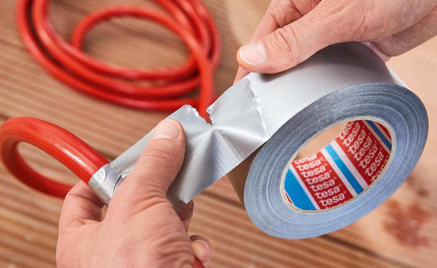 tesa Extra Power Duct Tape 25m x 50mm GreySilver