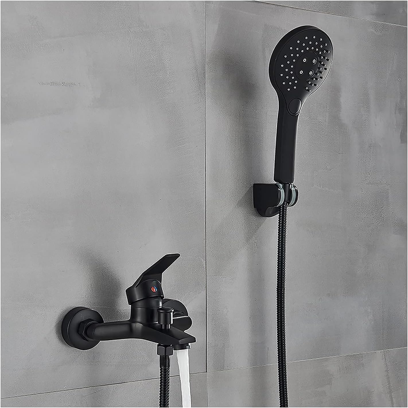 LASEVE Single Handle Tub Faucet with ABS Shower Head