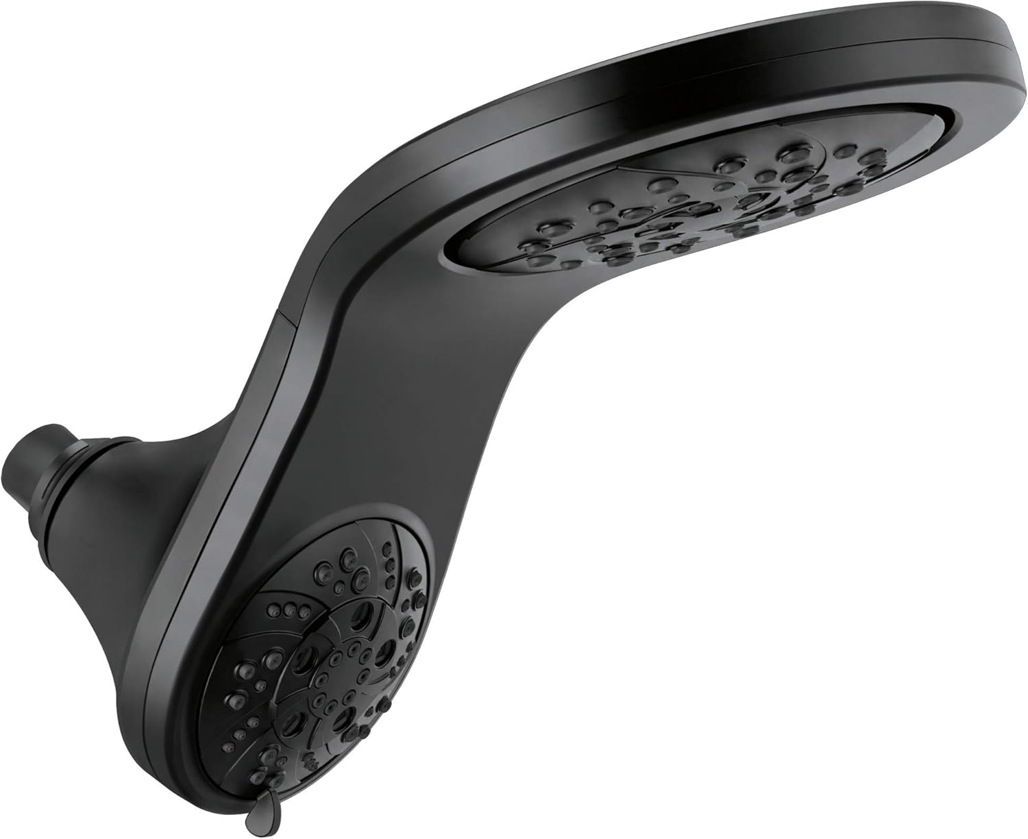 Delta HydroRain 5-Setting Shower Head with Rain Can Matte Black