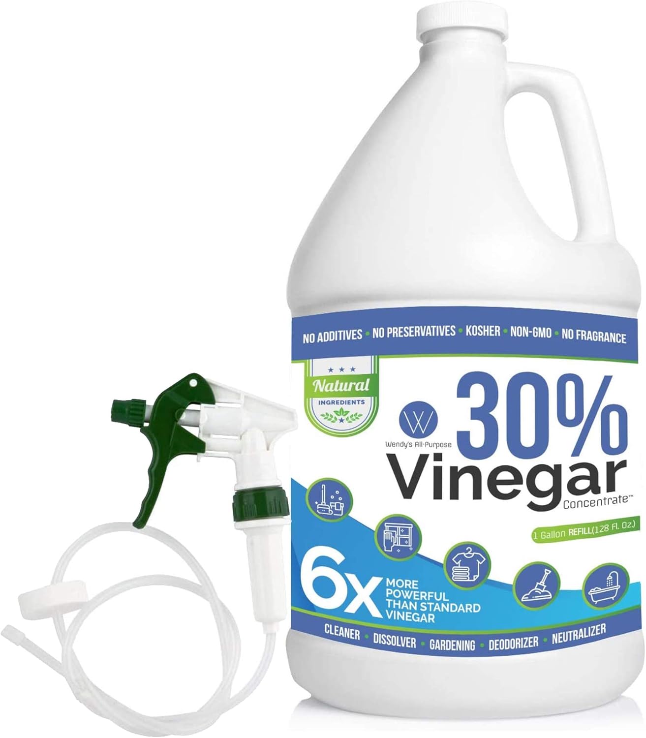 Wendys All Purpose 30 Vinegar Extra Strength 1 Gallon