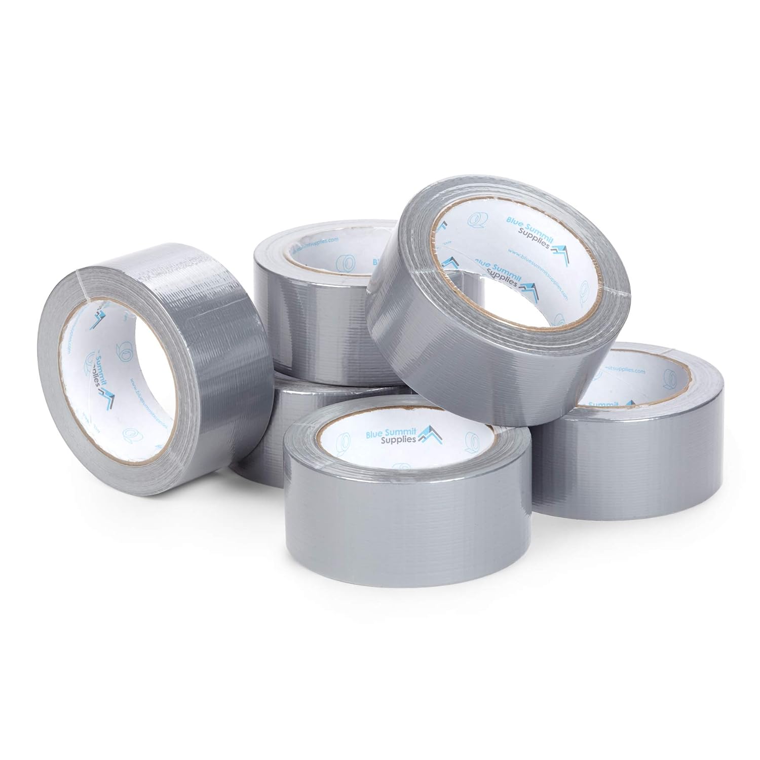 Blue Summit Supplies 6 Pack Duct Tape 30 Yard Length Commercial Grade