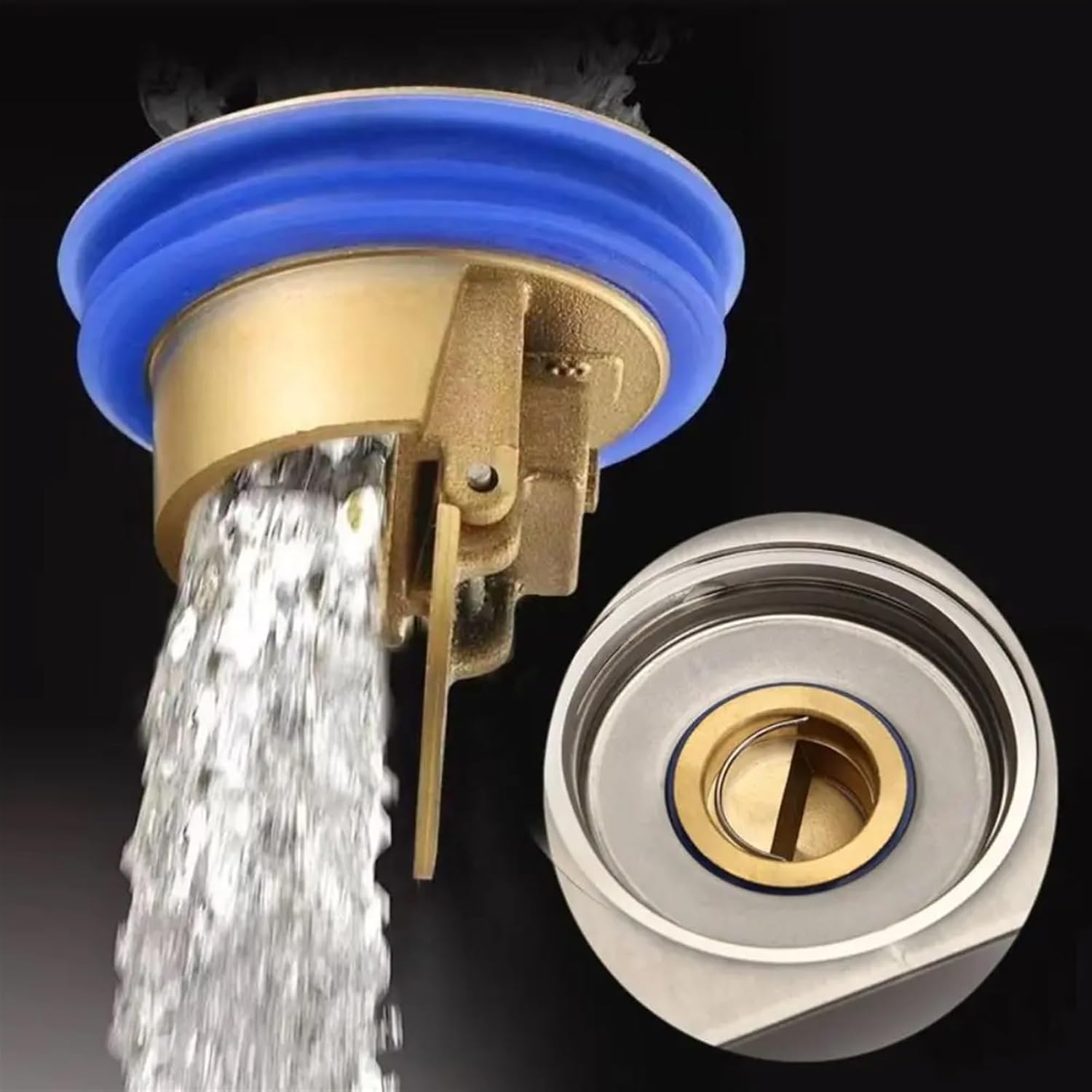 Copper Drain Cover Anti-Smell Floor Strainer