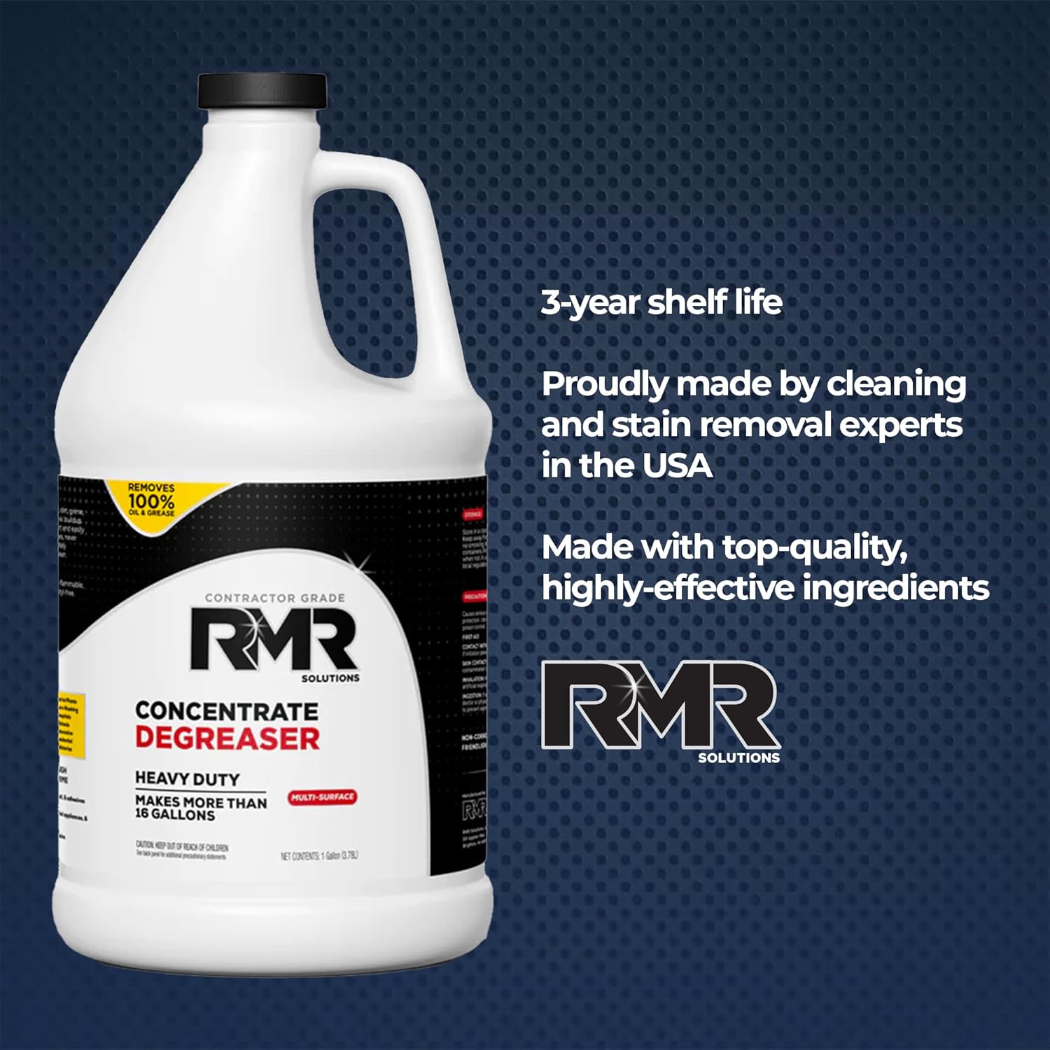 RMR Degreaser Cleaner Concentrate - 1 Gallon for 18 Gallons