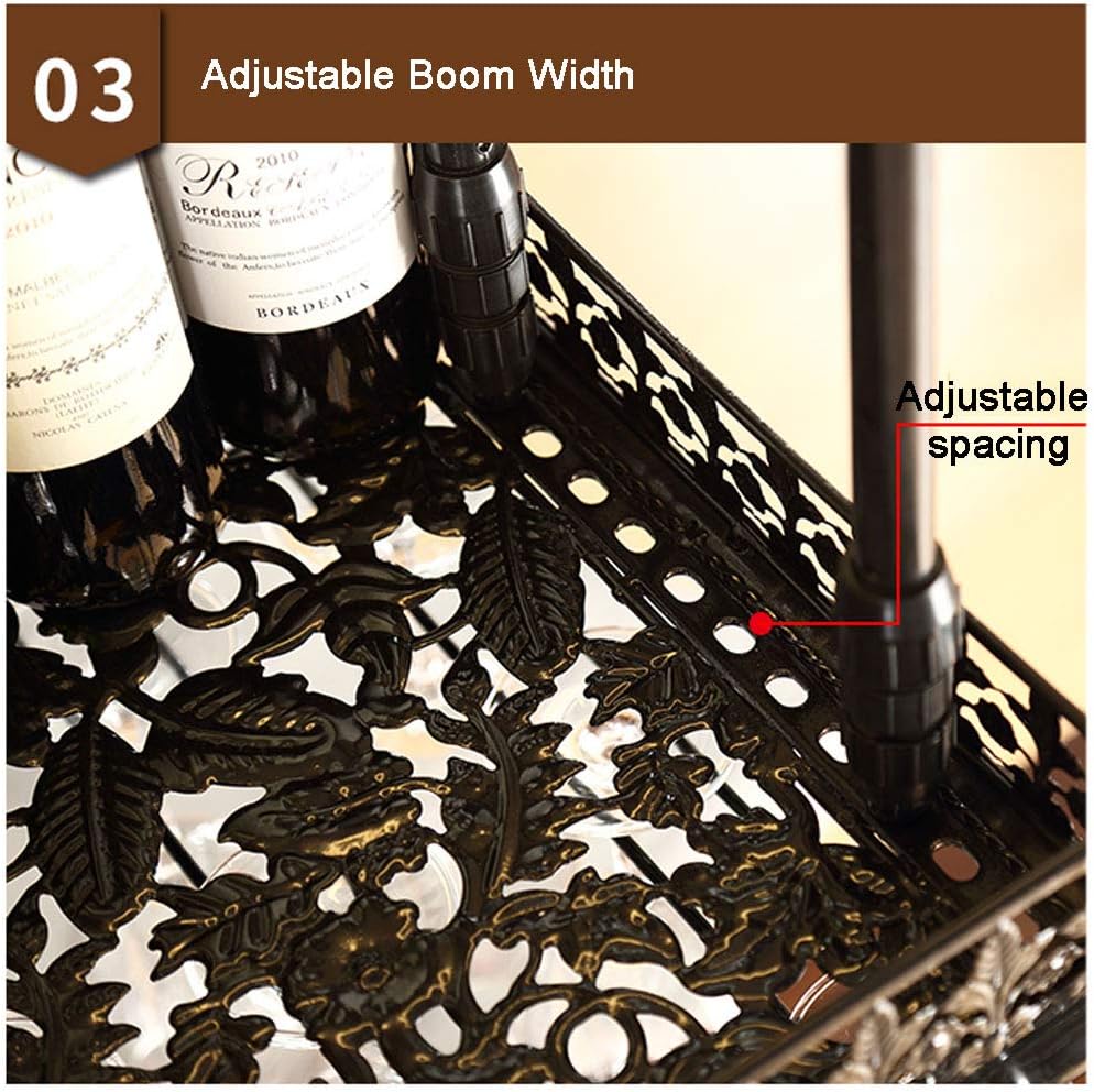 ZJDYDY 100cm Wall-Mounted Wine Rack