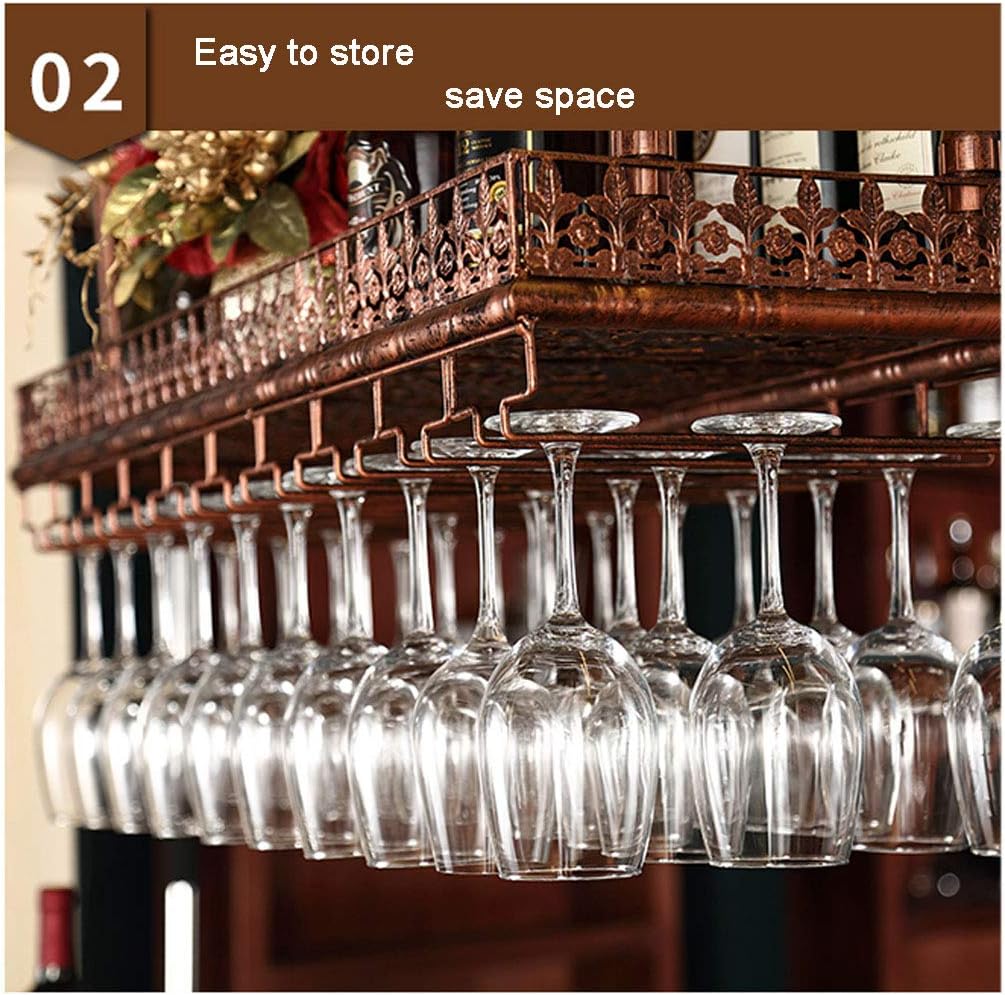ZJDYDY 100cm Wall-Mounted Wine Rack