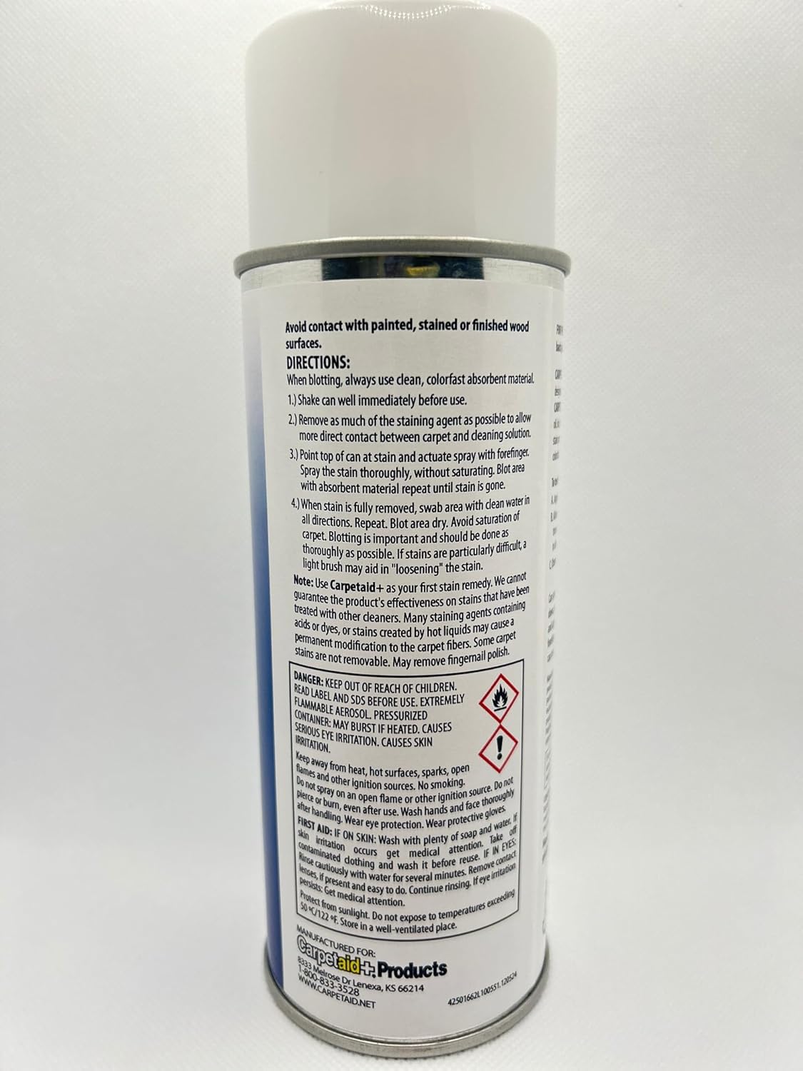 Professional Carpet Spot Remover 14 oz Pet Coffee Stain Solution