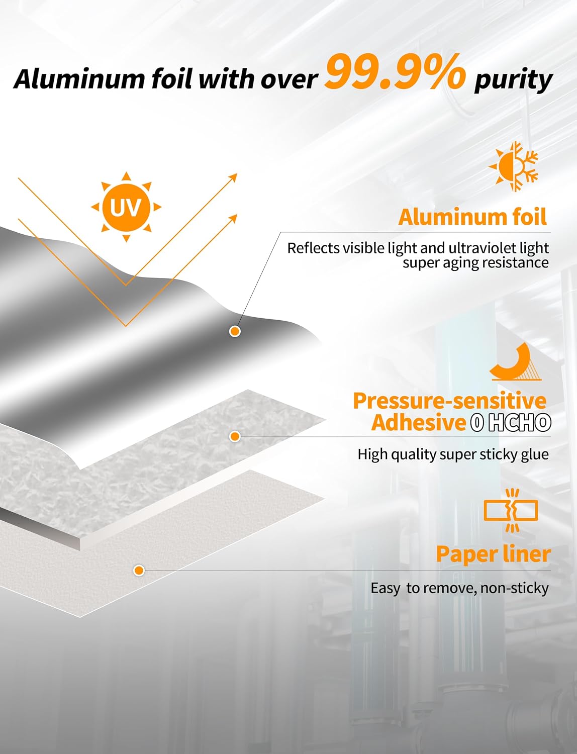 DuraTape Aluminum Foil Duct Tape 39mil 55Yards