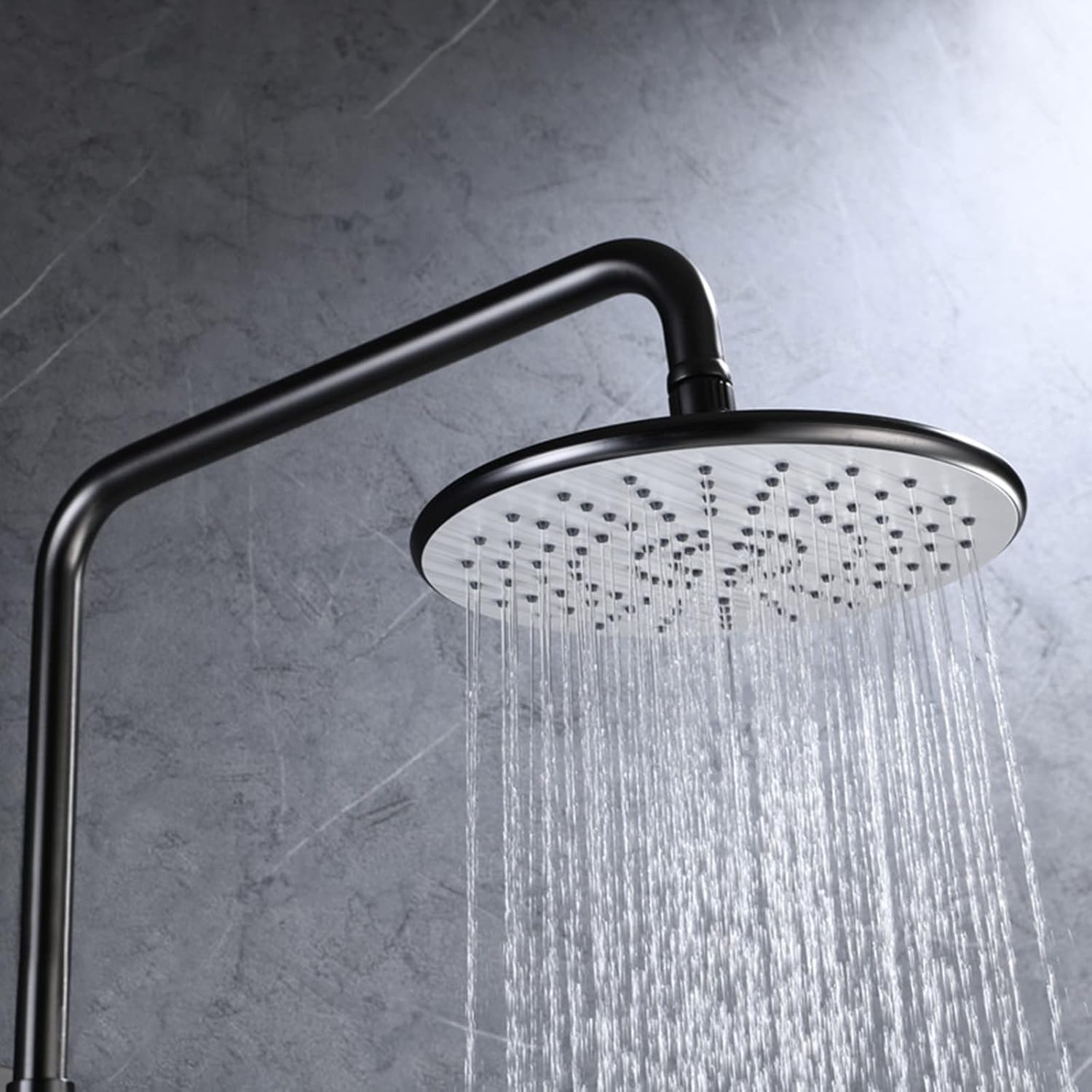 Adjustable Brass Shower Set with 3-Function Handheld Sprayer