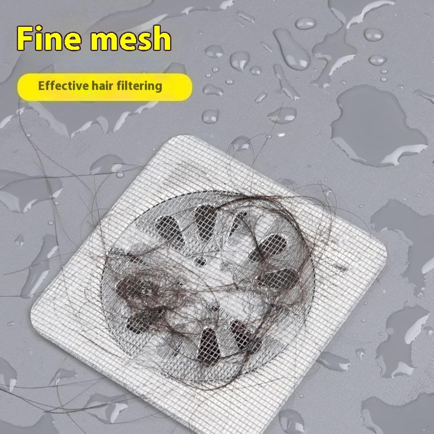Linvrppy 20 Pack 4x4 Disposable Drain Covers