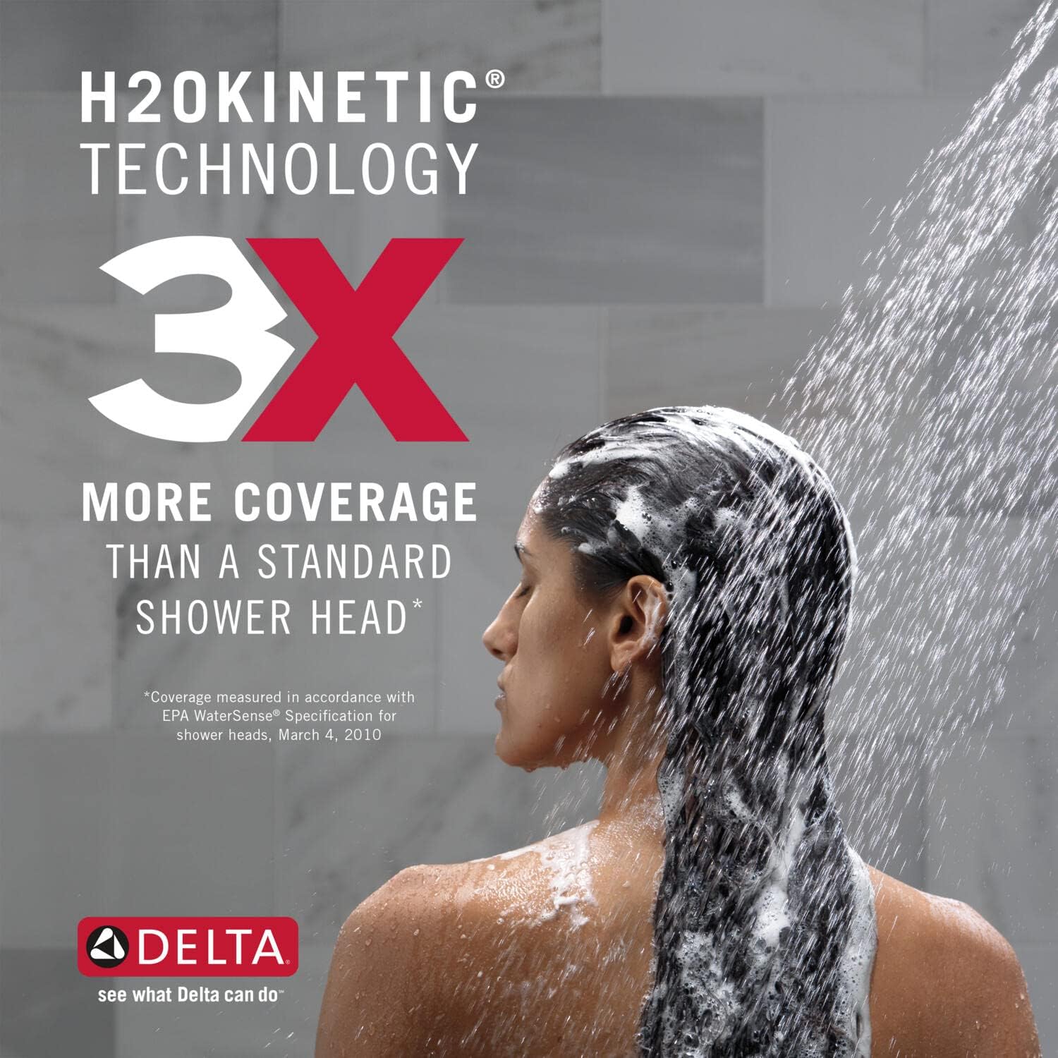 Delta Faucet 5-Spray In2ition Dual Shower Head with Handheld