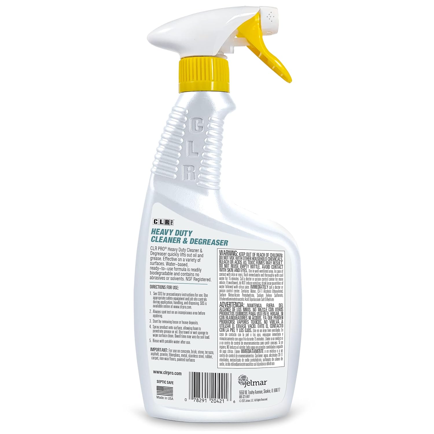 CLR PRO Heavy Duty Cleaner and Degreaser 32 Oz Pack of 2