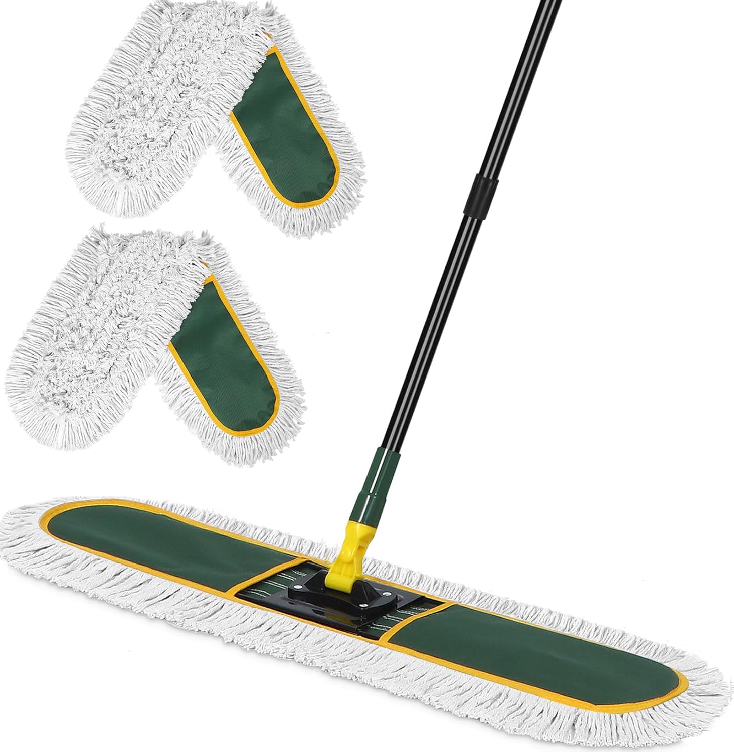 BUVE 36 Inch Commercial Dust Mop with Replacement Pads