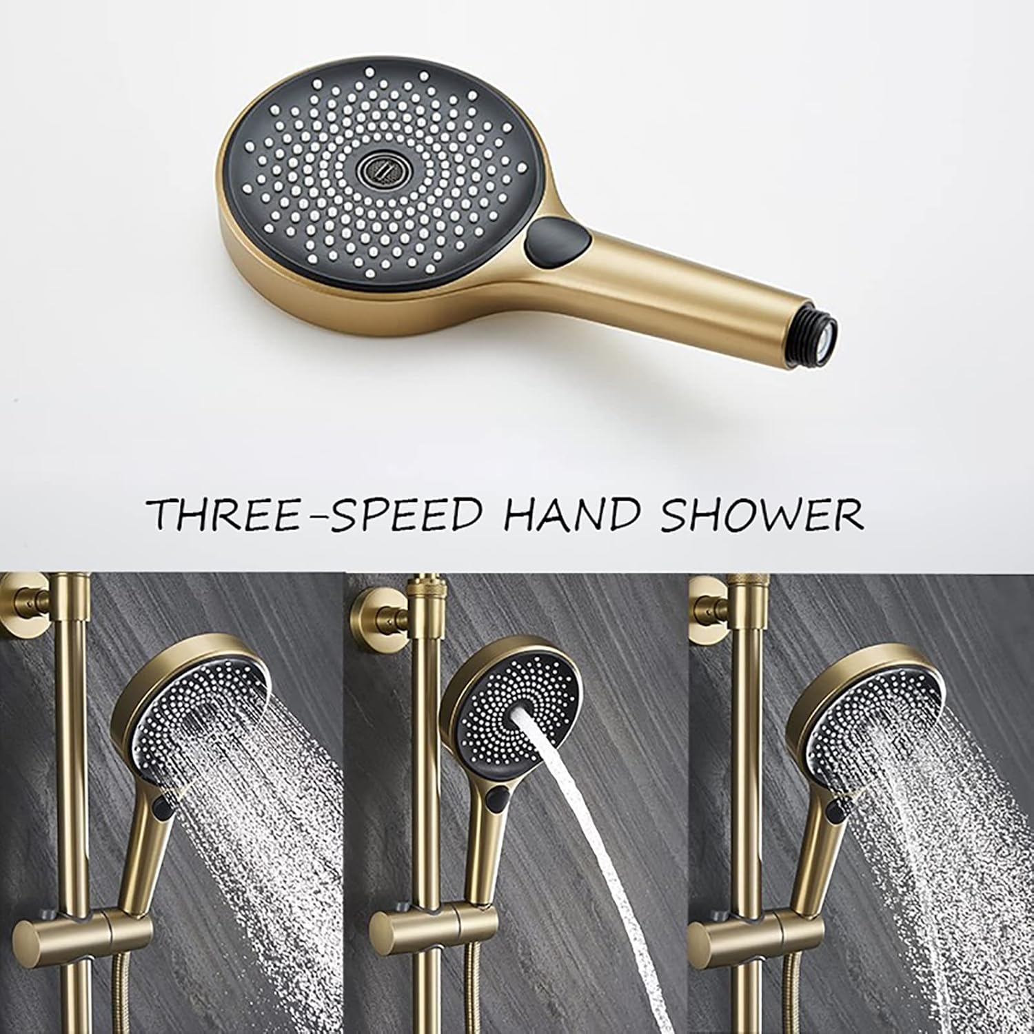 Thermostatic Shower System with 10 Inches Combo Set