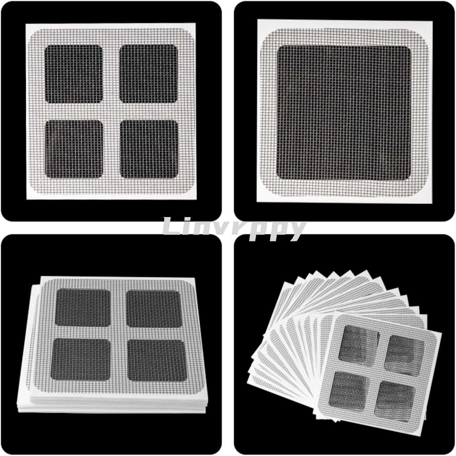Linvrppy 20 Pack 4x4 Disposable Drain Covers