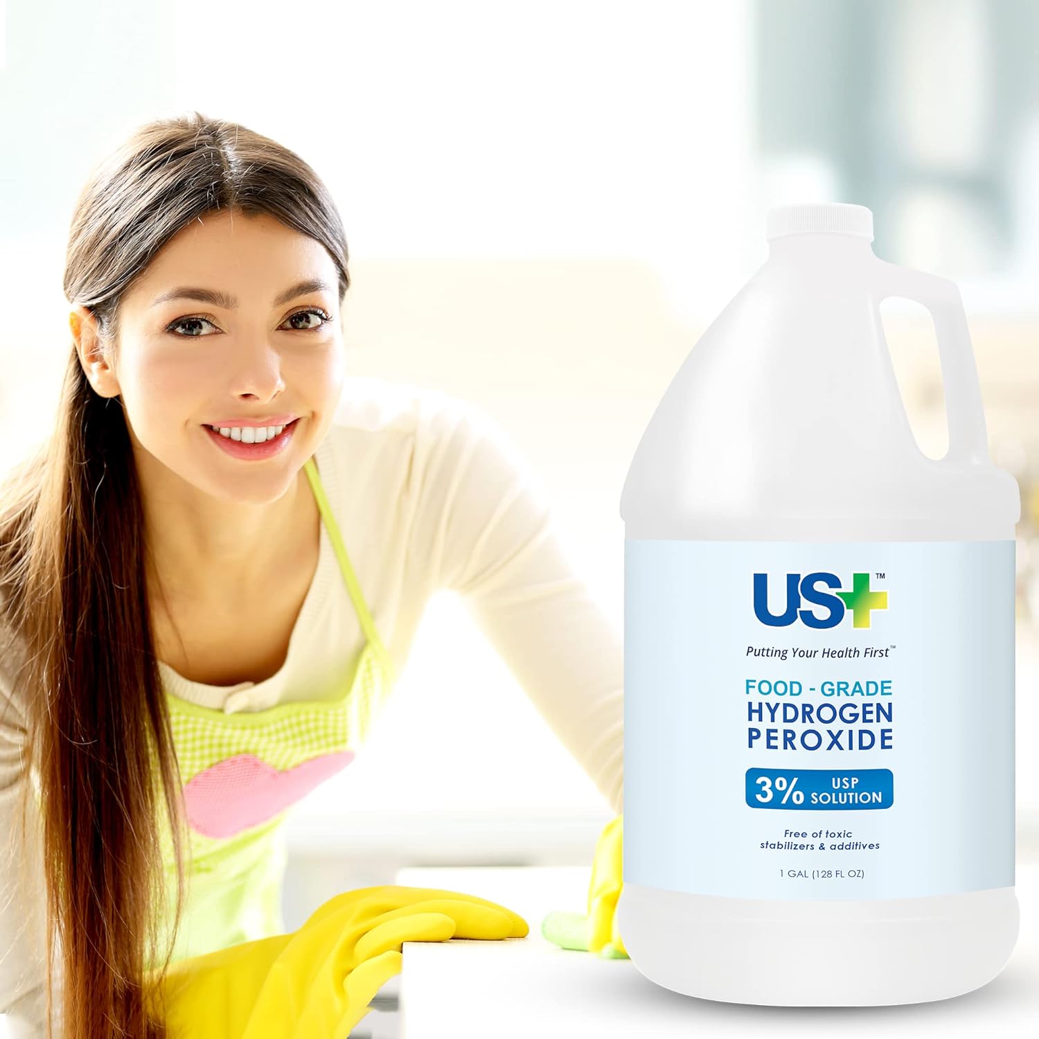 Food Grade 3 Hydrogen Peroxide - 1 Gallon