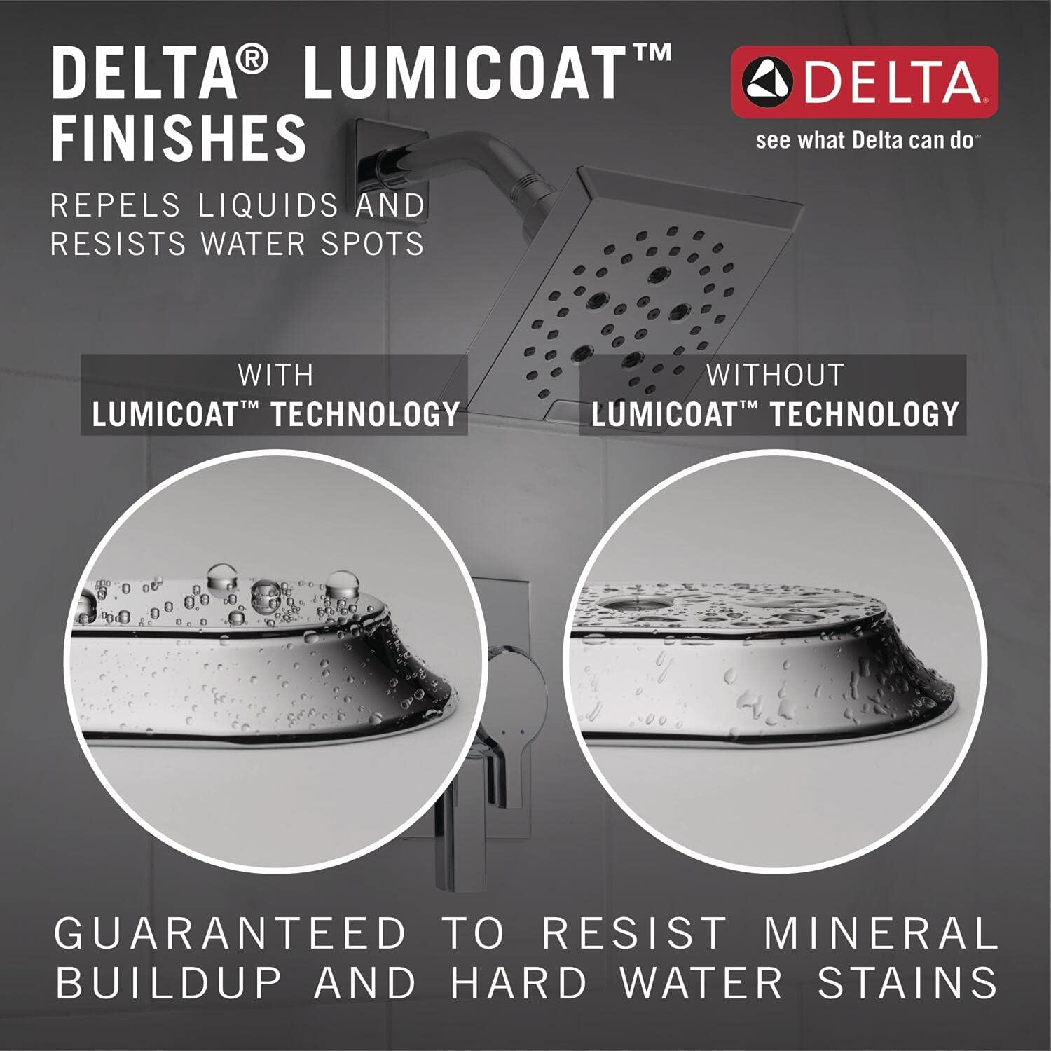 Delta Faucet 5-Spray In2ition Dual Shower Head with Handheld