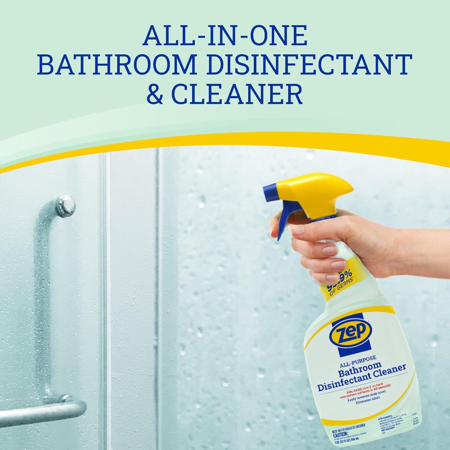 Zep Home Pro All-Purpose Bathroom Cleaner 32 Fl Oz Case of 6