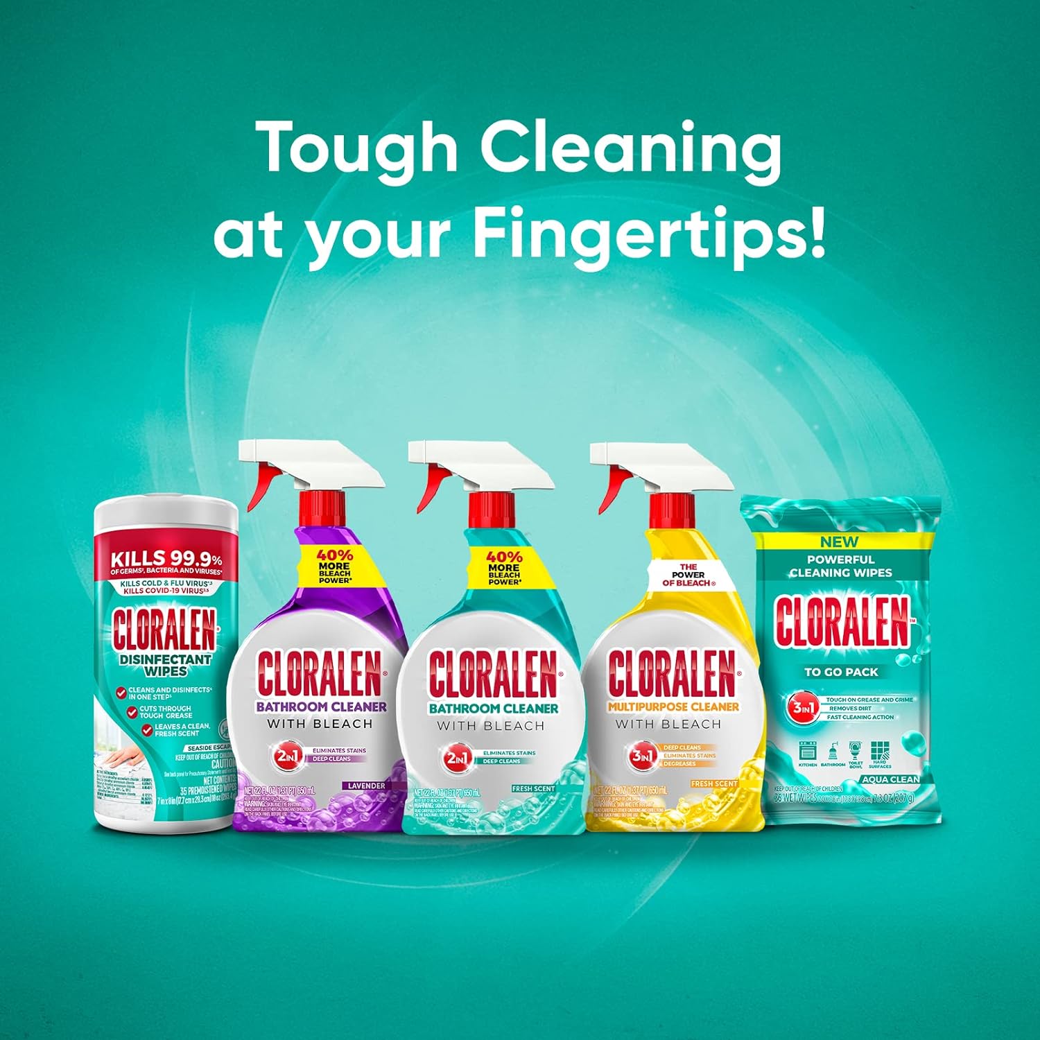 Cloralen 3-in-1 All Purpose Cleaner - 22 fl oz Fresh Scent