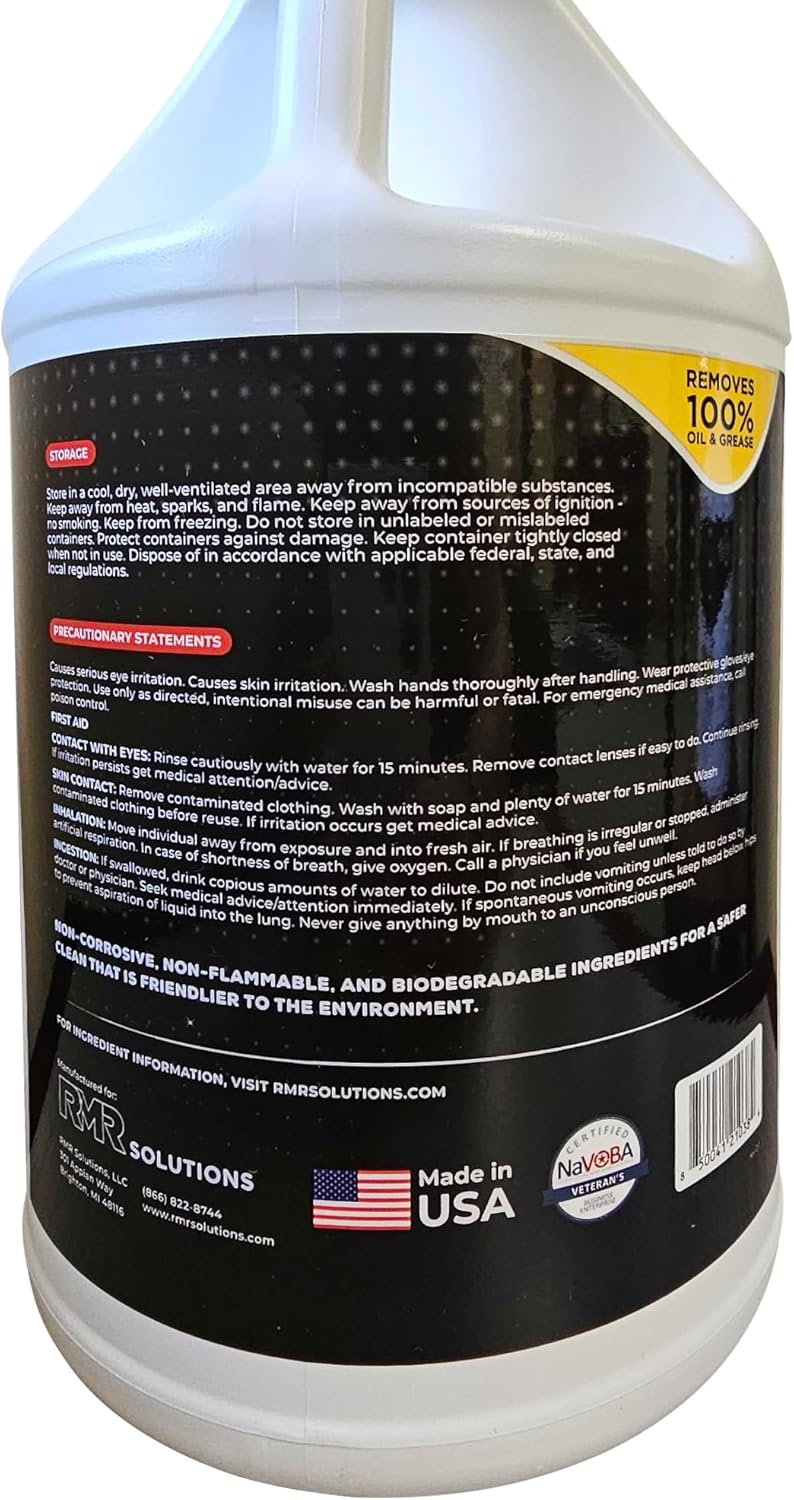 RMR Degreaser Cleaner Concentrate - 1 Gallon for 18 Gallons