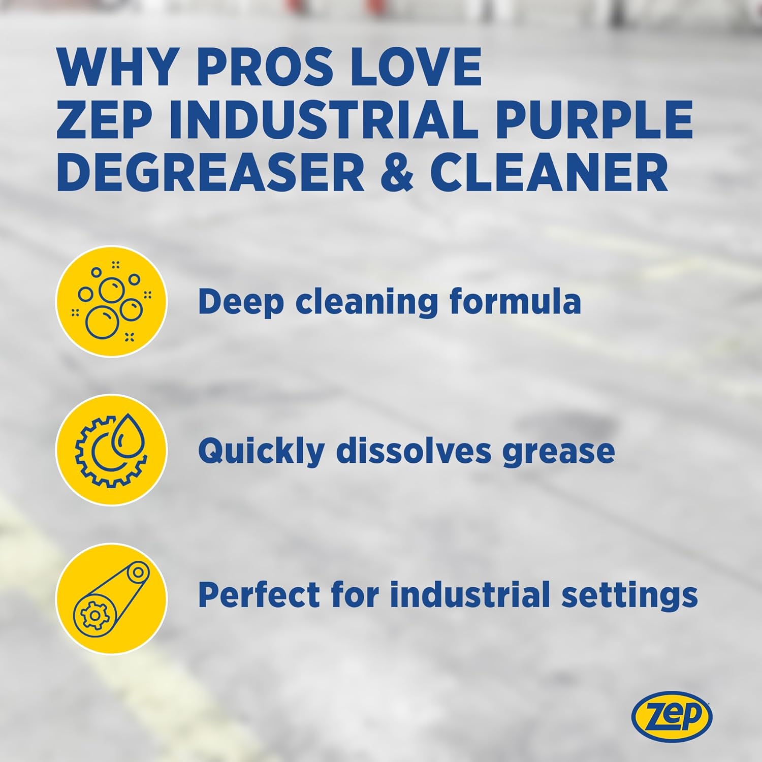 Zep Industrial Purple Cleaner and Degreaser 5 Gallon Case 1
