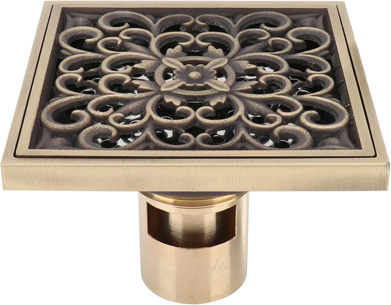 ViaGasaFamido 10x10cm Copper Floor Drain Kit