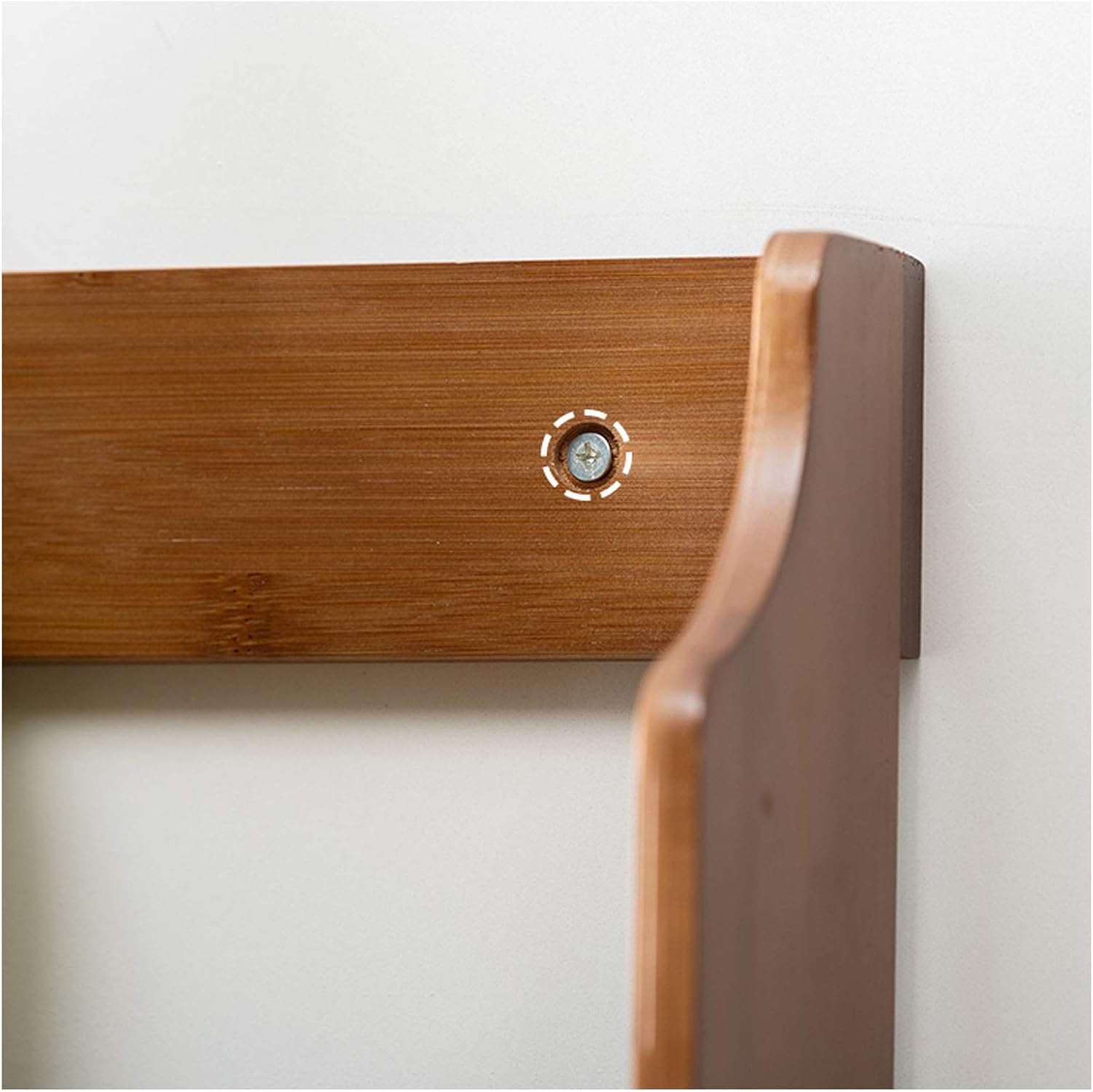 Pimex Wall-Mounted Wooden Wine Rack for Home Decor