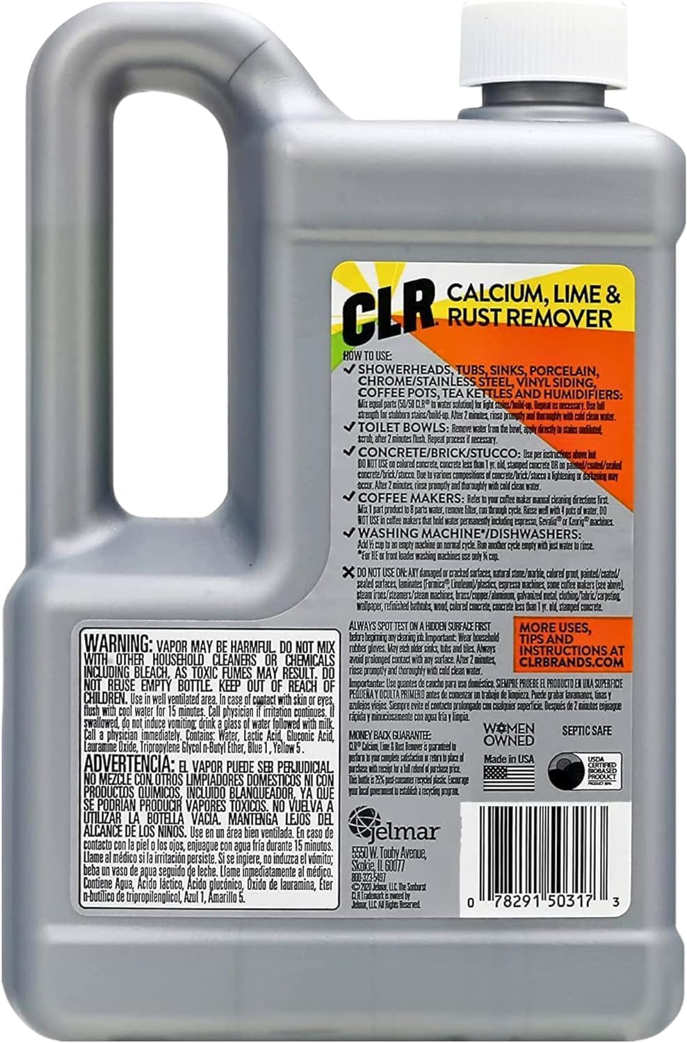 Calcium Lime Rust Remover Kit with Brush and Towel