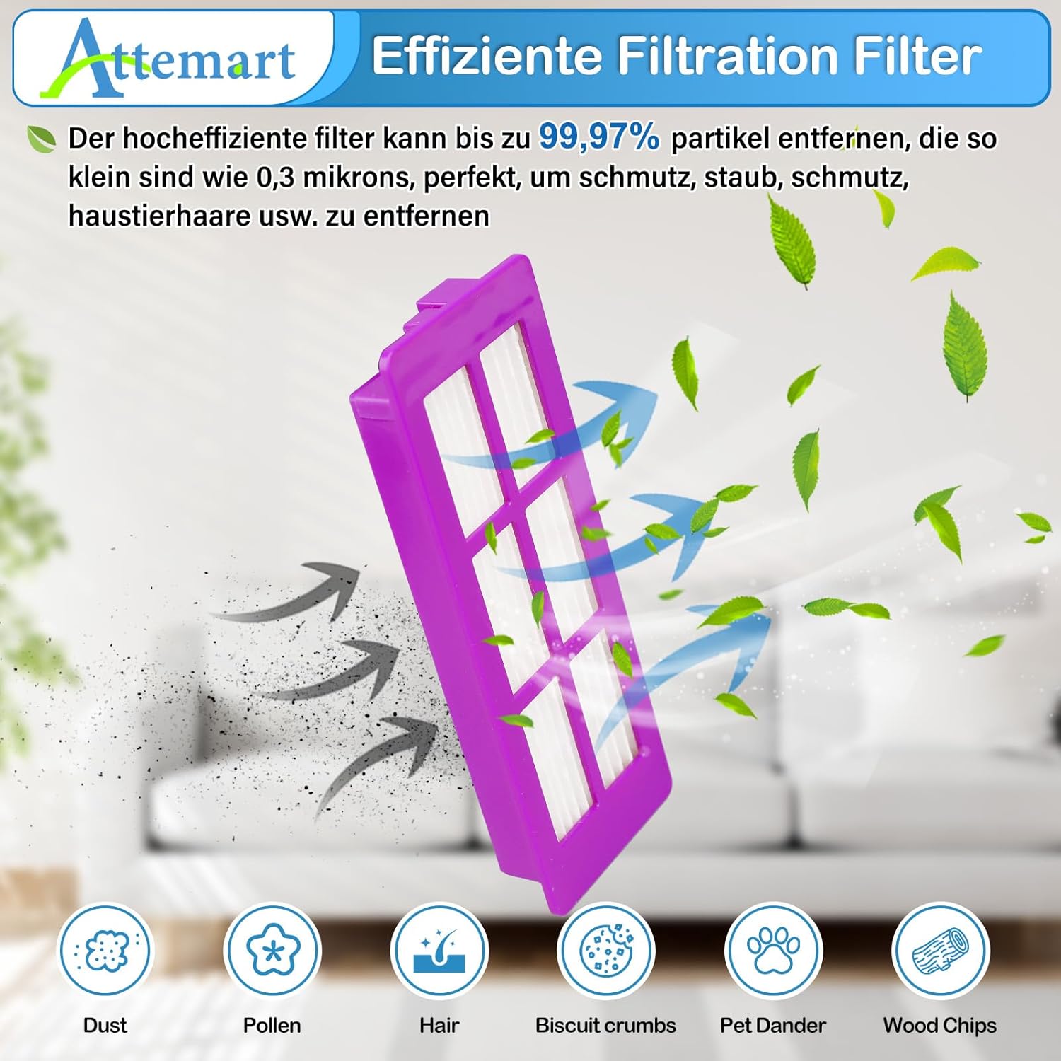 Attemart J15 Pro Ultra Replacement Parts Kit 20 Pack