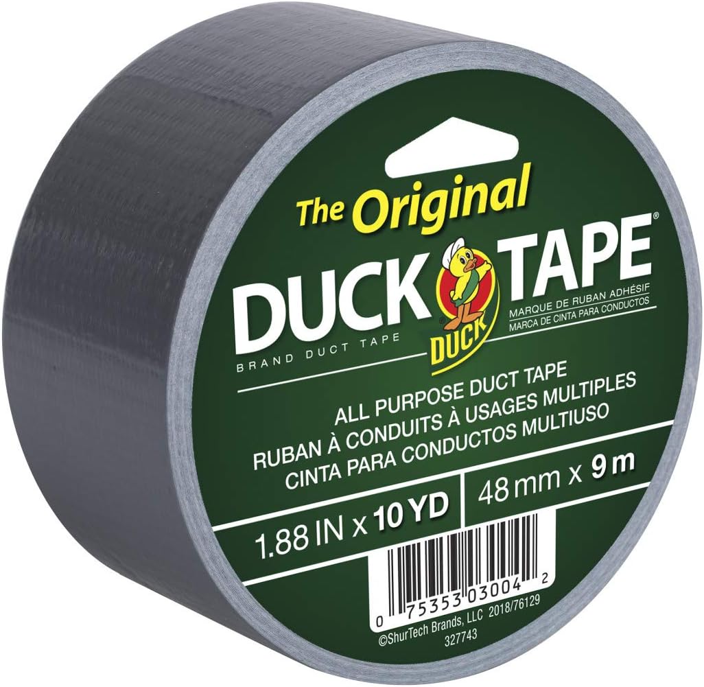 Duck 761288 Duct Tape 188 Inch x 10 Yard Silver