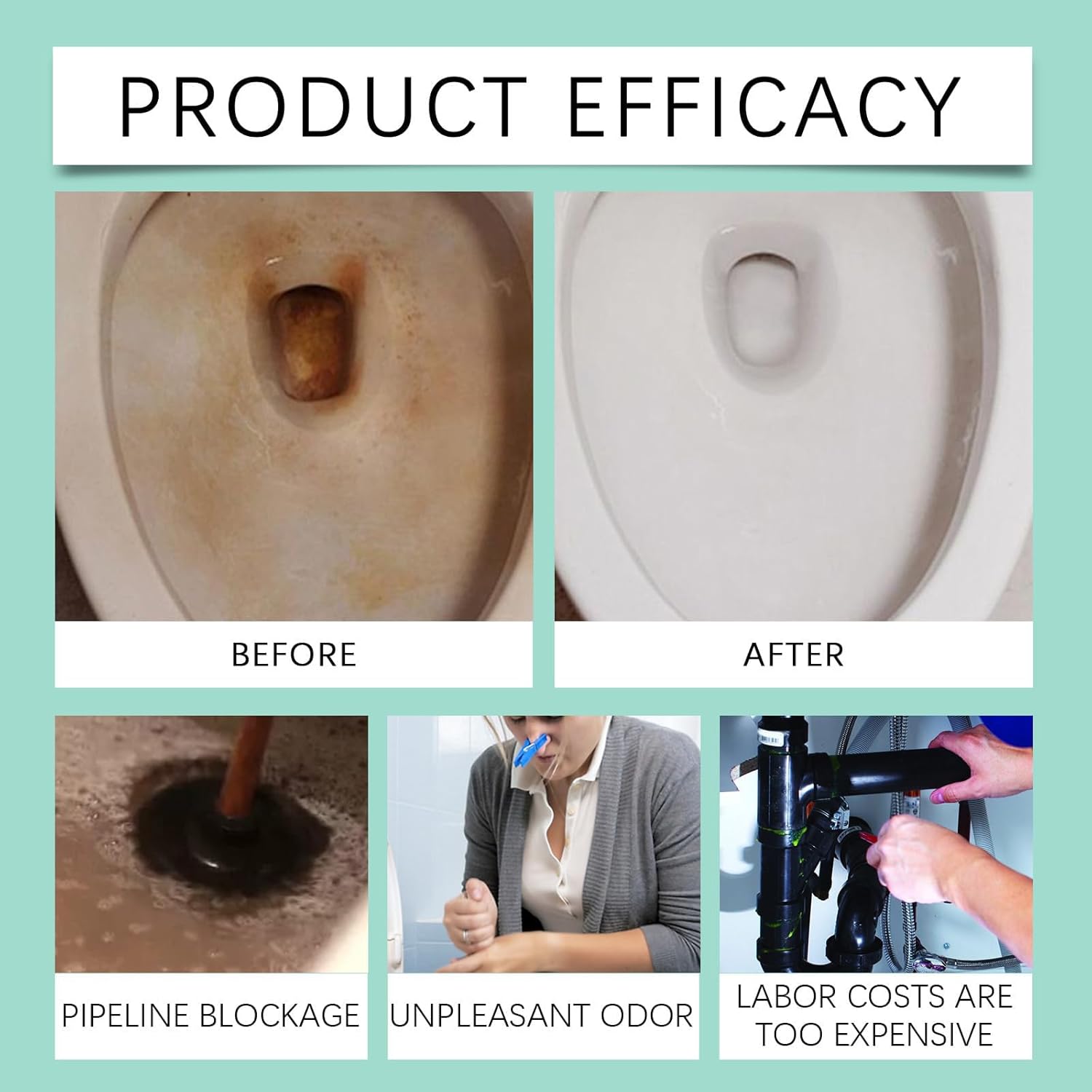 Krazy Klean Pro Toilet Bowl Cleaner with Fresh Scent 1