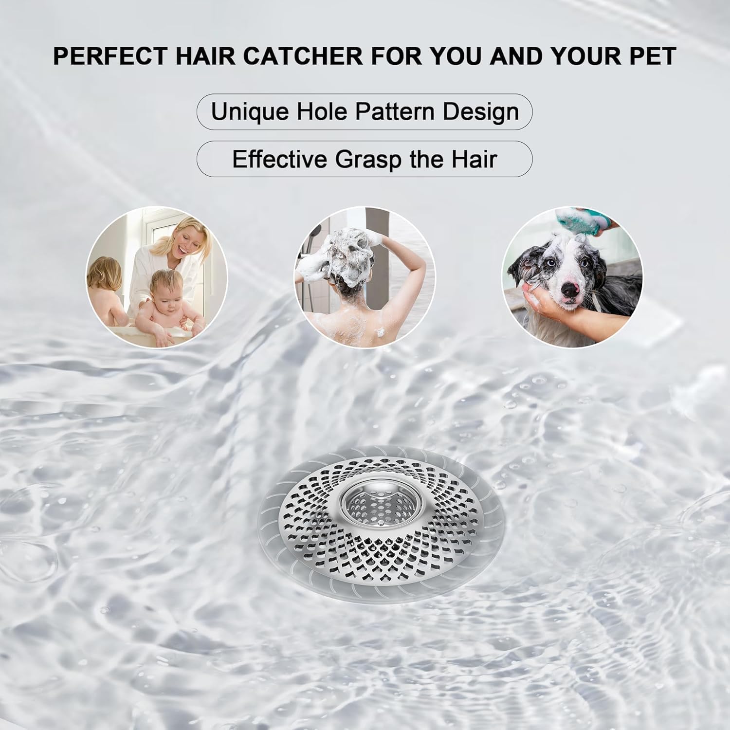 Burfocus Sink Protectors for Kitchen Sink Silver