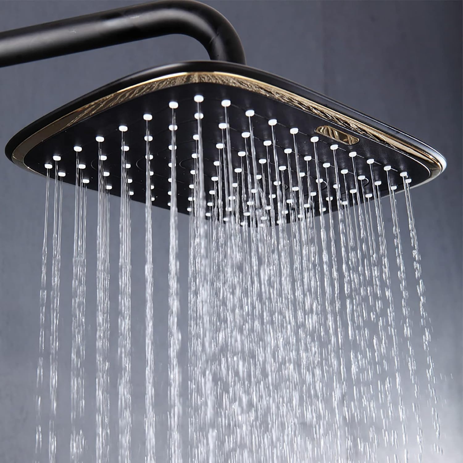 10 Inch Black Gold Shower System with 2 Mode Handheld
