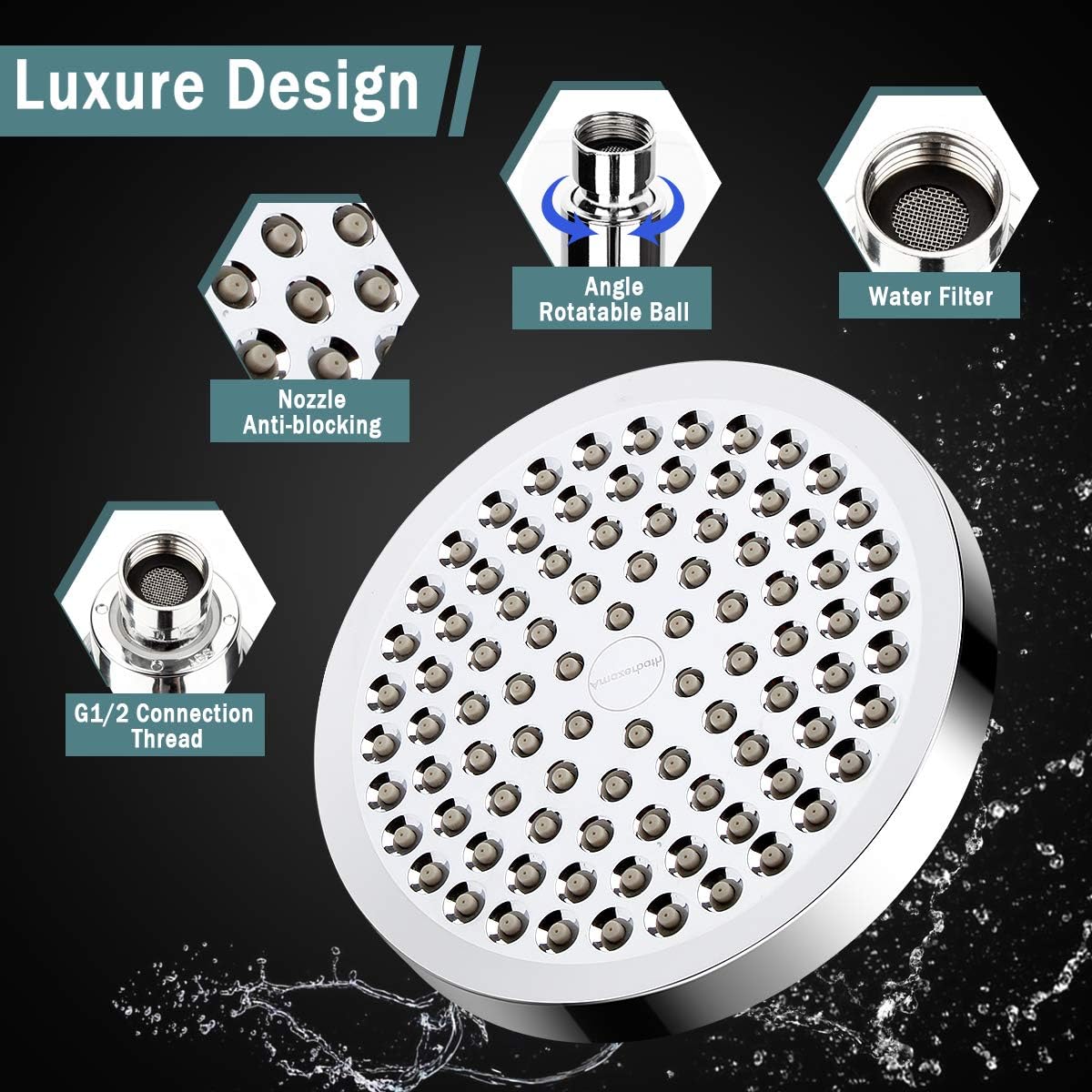 Taiker Filtered Shower Head with Handheld Combo