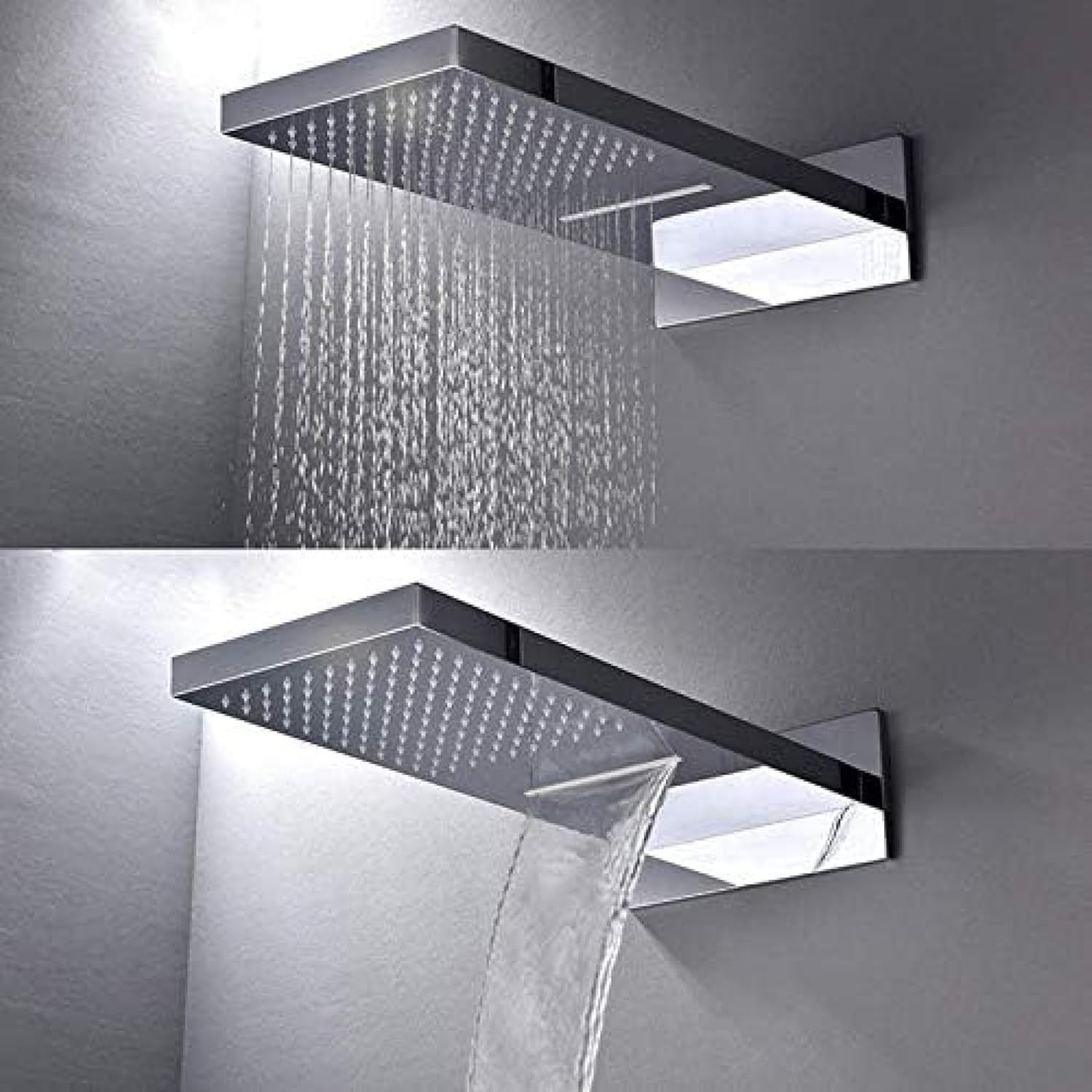 8 Inch Rain Shower Head System with Thermostatic Valve