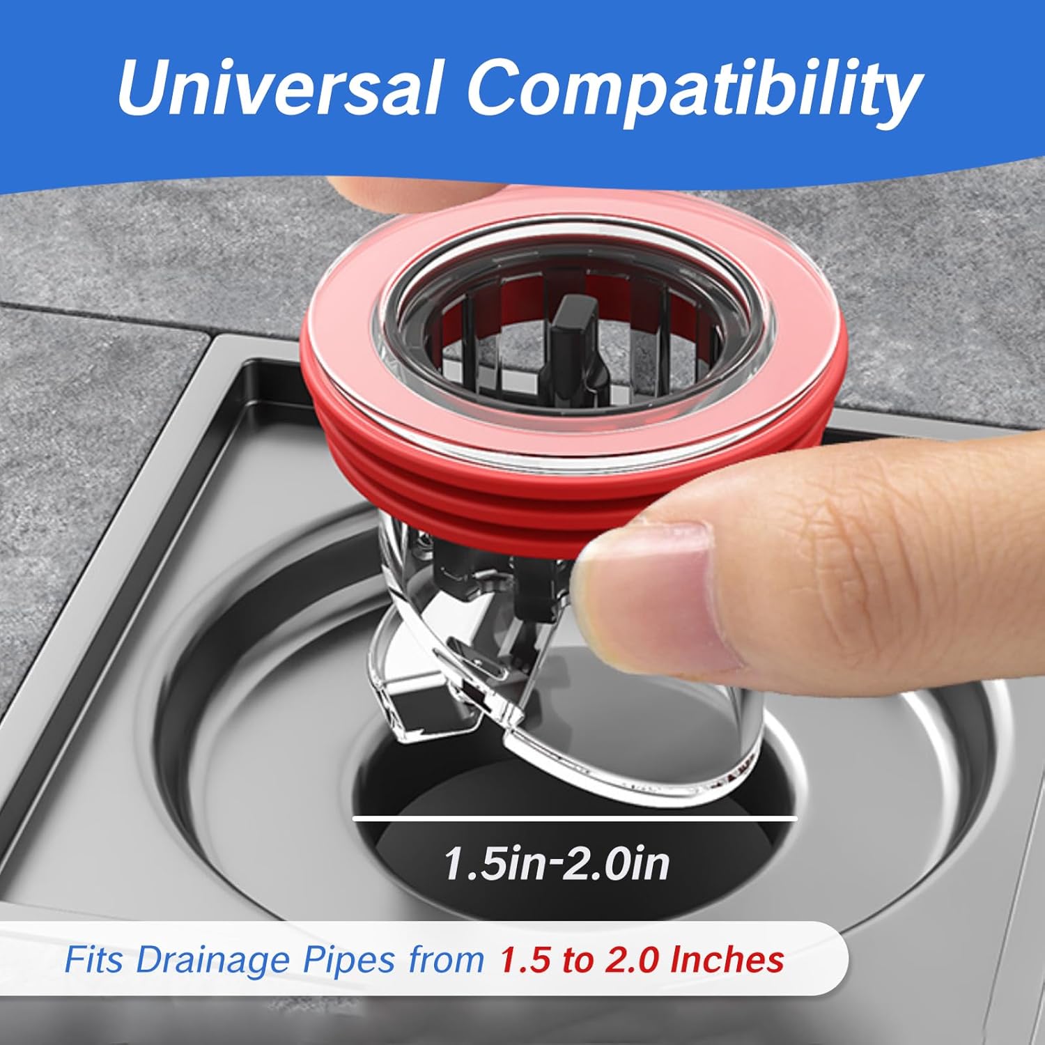NIIIYTYB 2PCS Drain Backflow Preventer for Bathrooms and Kitchens