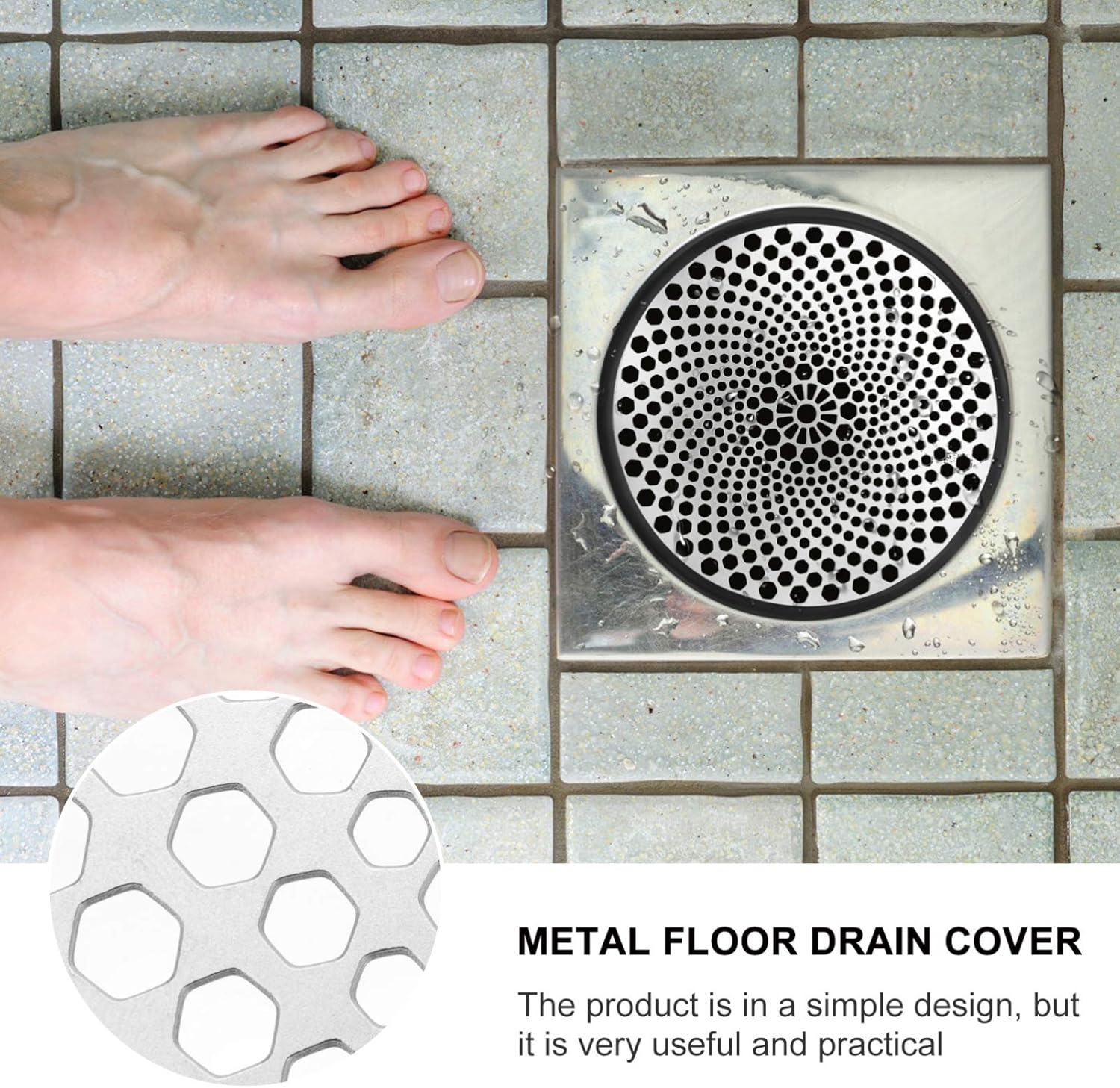 DOITOOL Floor Drain Strainer for Sink Bath Tub and Shower