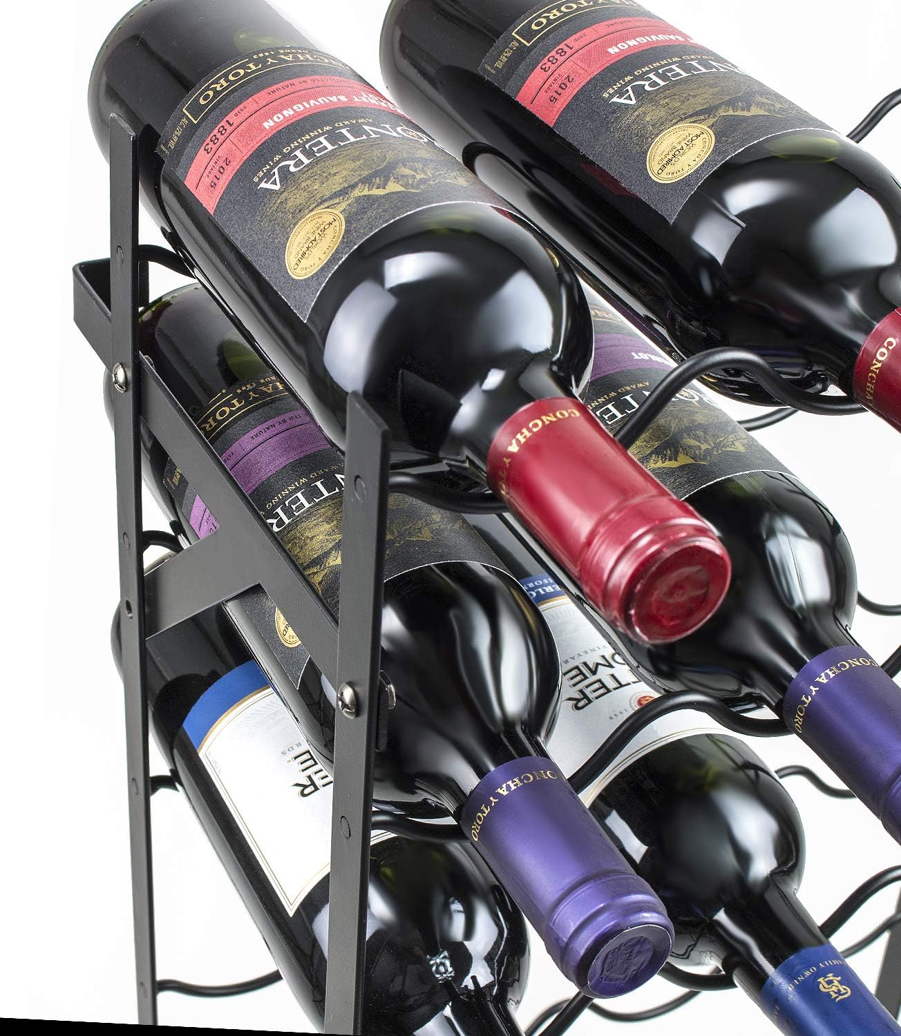 Sorbus 15-Tier Wine Rack - 150 Bottle Capacity