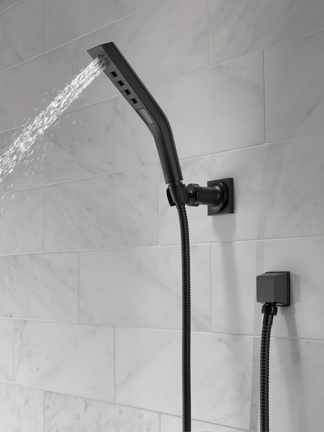 Delta Faucet 55799-BL H2Okinetic 3-Setting Hand Shower Matte Black 1