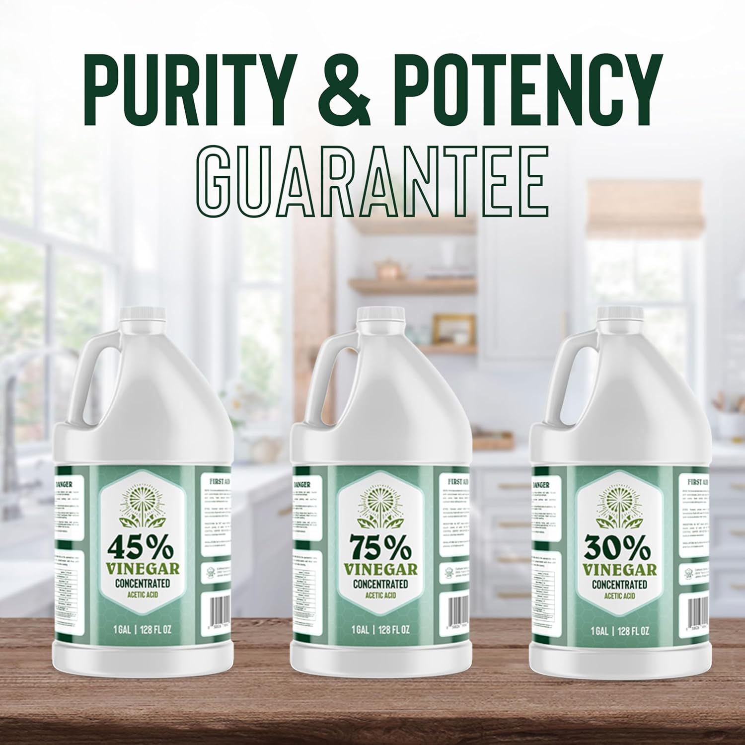 75 Concentrated Vinegar 1 Gallon All Natural Cleaner