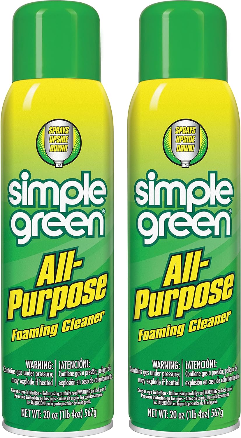 Simple Green All-Purpose Foaming Cleaner 20 Oz Pack of 2
