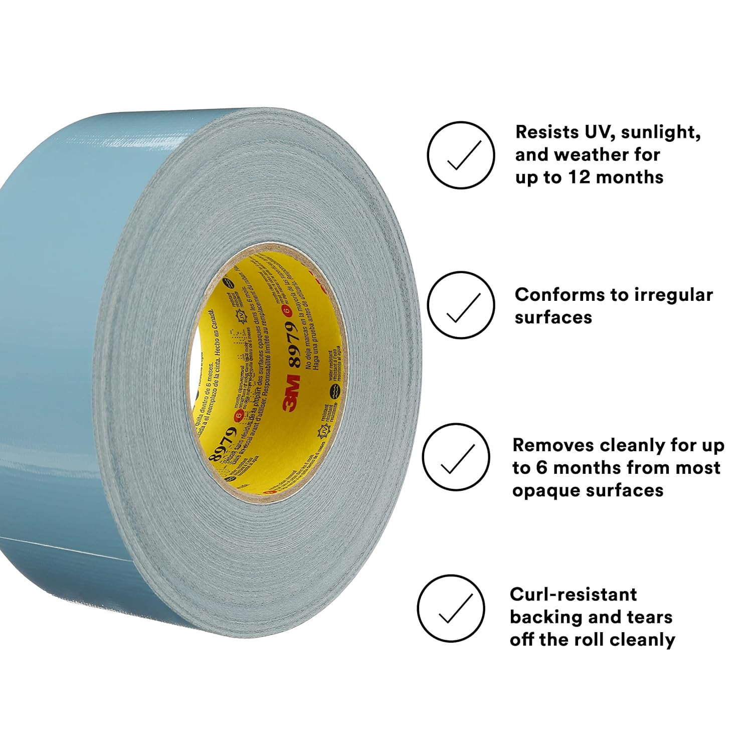 3M Performance Plus 8979 Duct Tape 48mm x 55m 121 Mil