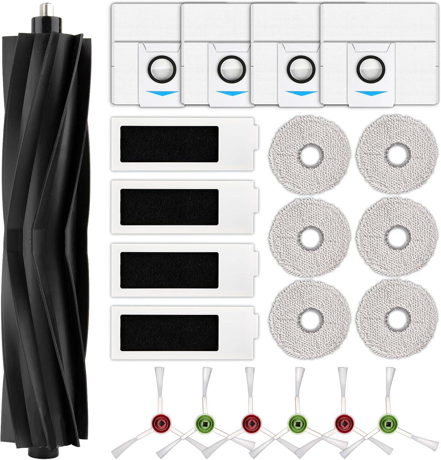 21-Pack T20 Omni Replacement Parts Kit for ECOVACS Robot Vacuums