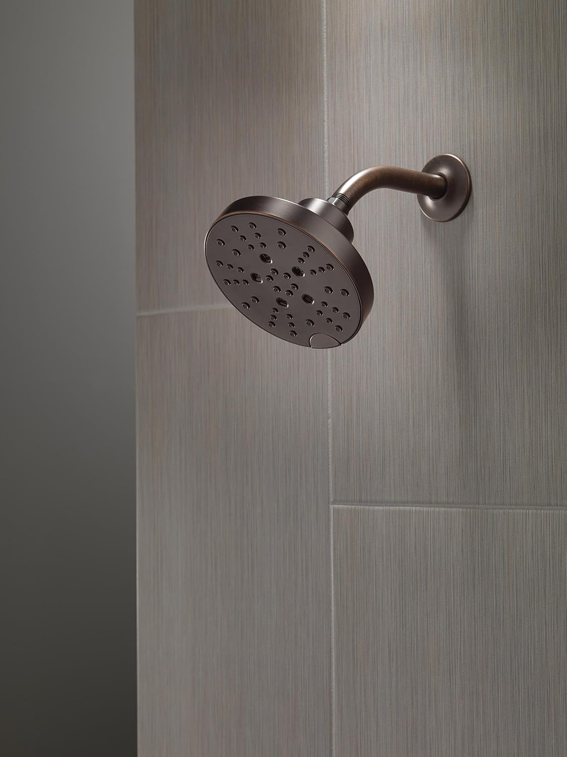 Delta 5-Spray Shower Head with H2Okinetic Technology Venetian Bronze