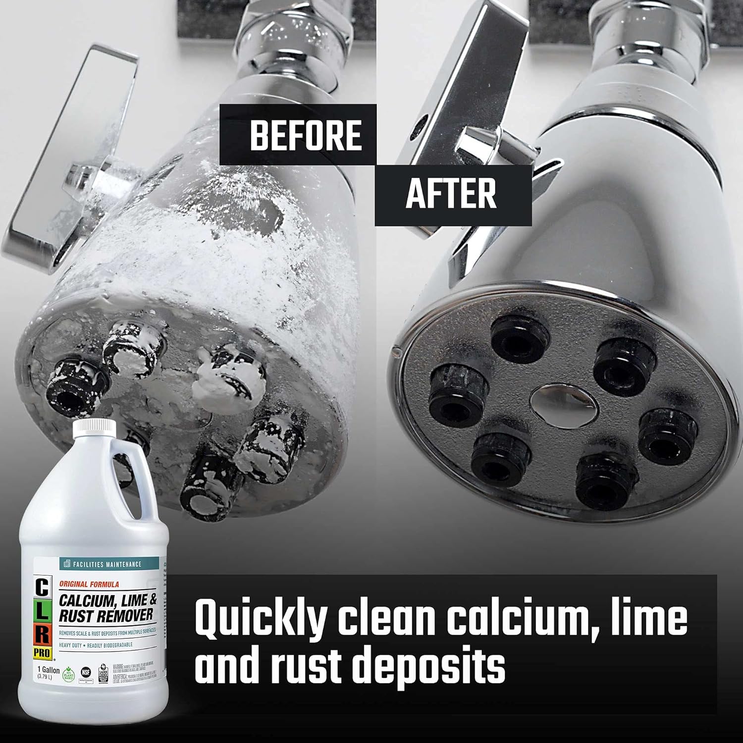 CLR PRO and CLR Brilliant Bath Cleaner Set 1