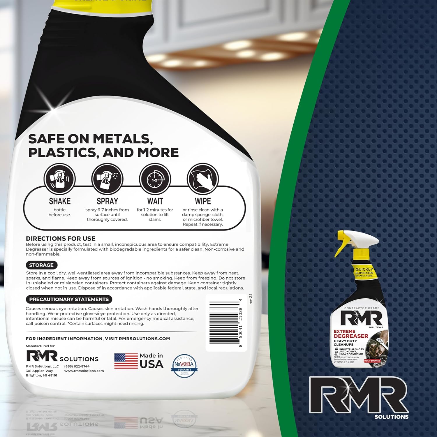 RMR Extreme Degreaser Cleaner 32 Ounces 4 Gallons