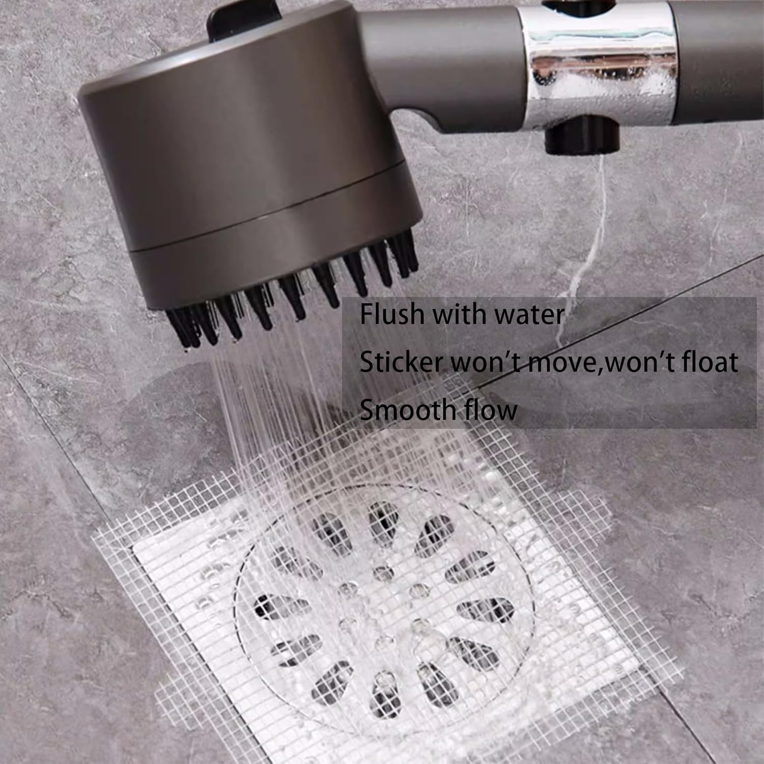 6 Inch 30pcs Disposable Drain Hair Catcher Stickers