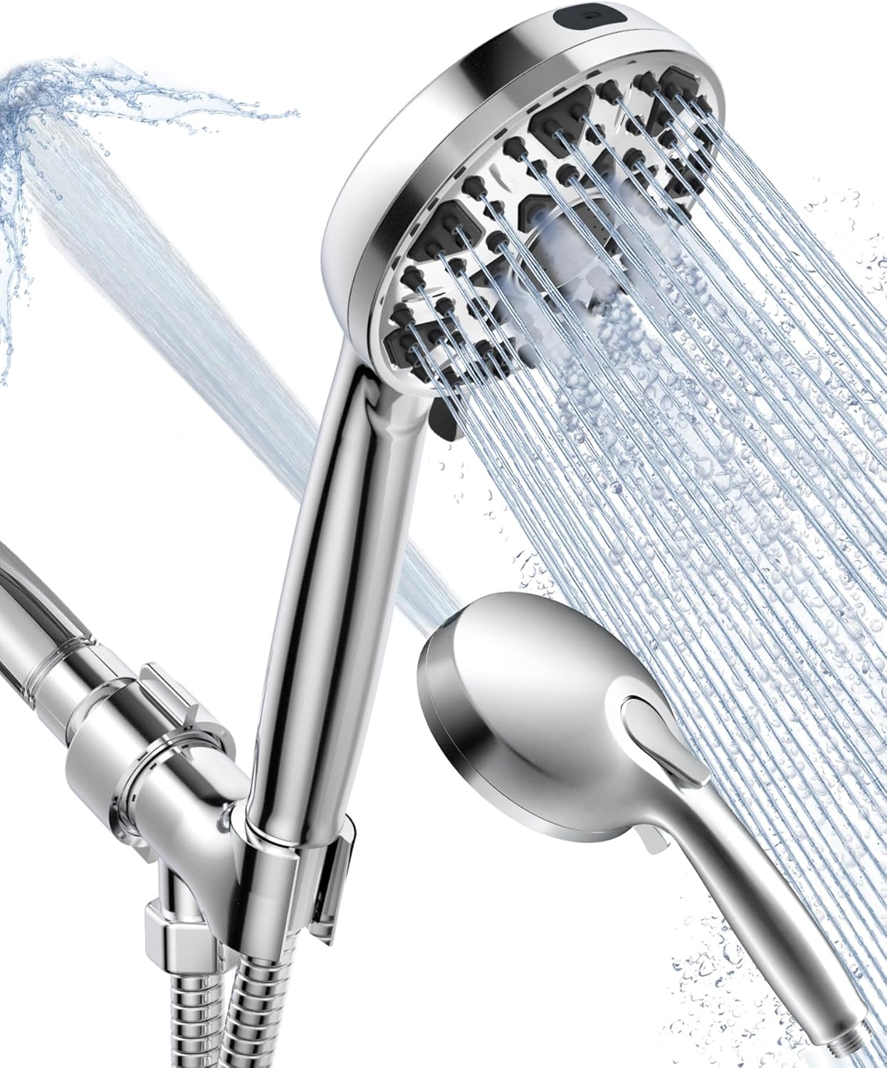 Diiwet 7 Settings Handheld Showerhead with Power Wash